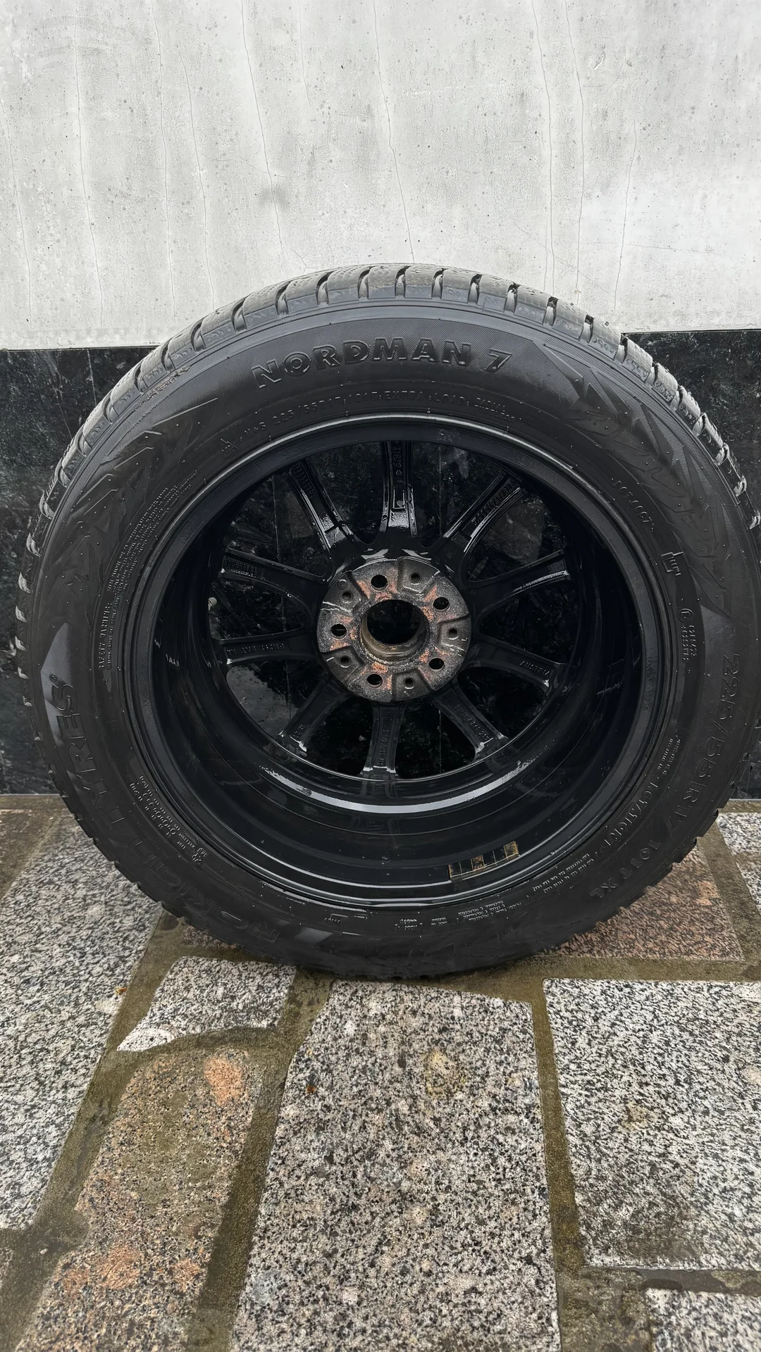 Диски с резиной bmw g30 r17 зимние - миниатюра 6