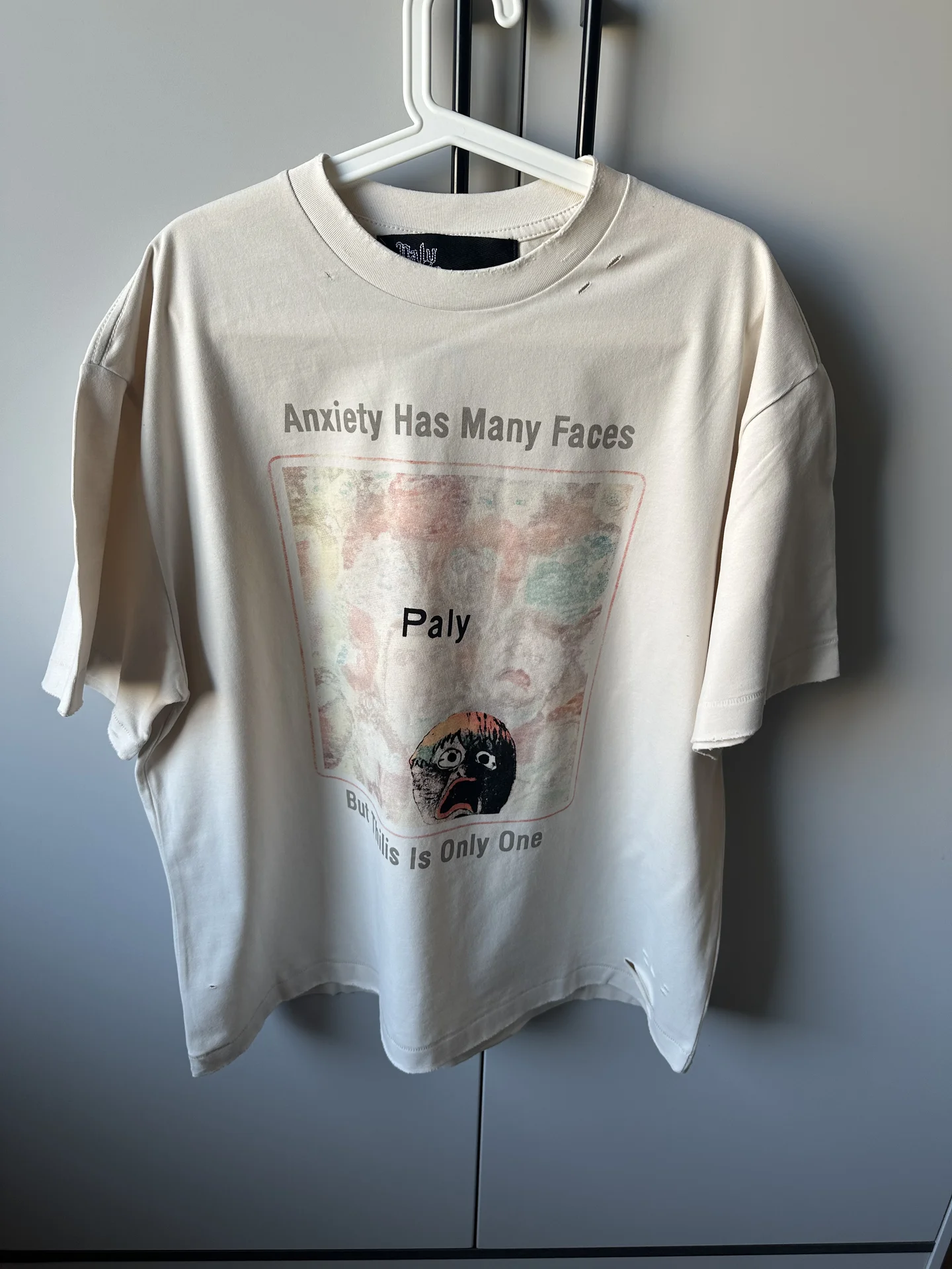 Оригинальная футболка Paly Hollywood Anxiety Tee W - изображение 1