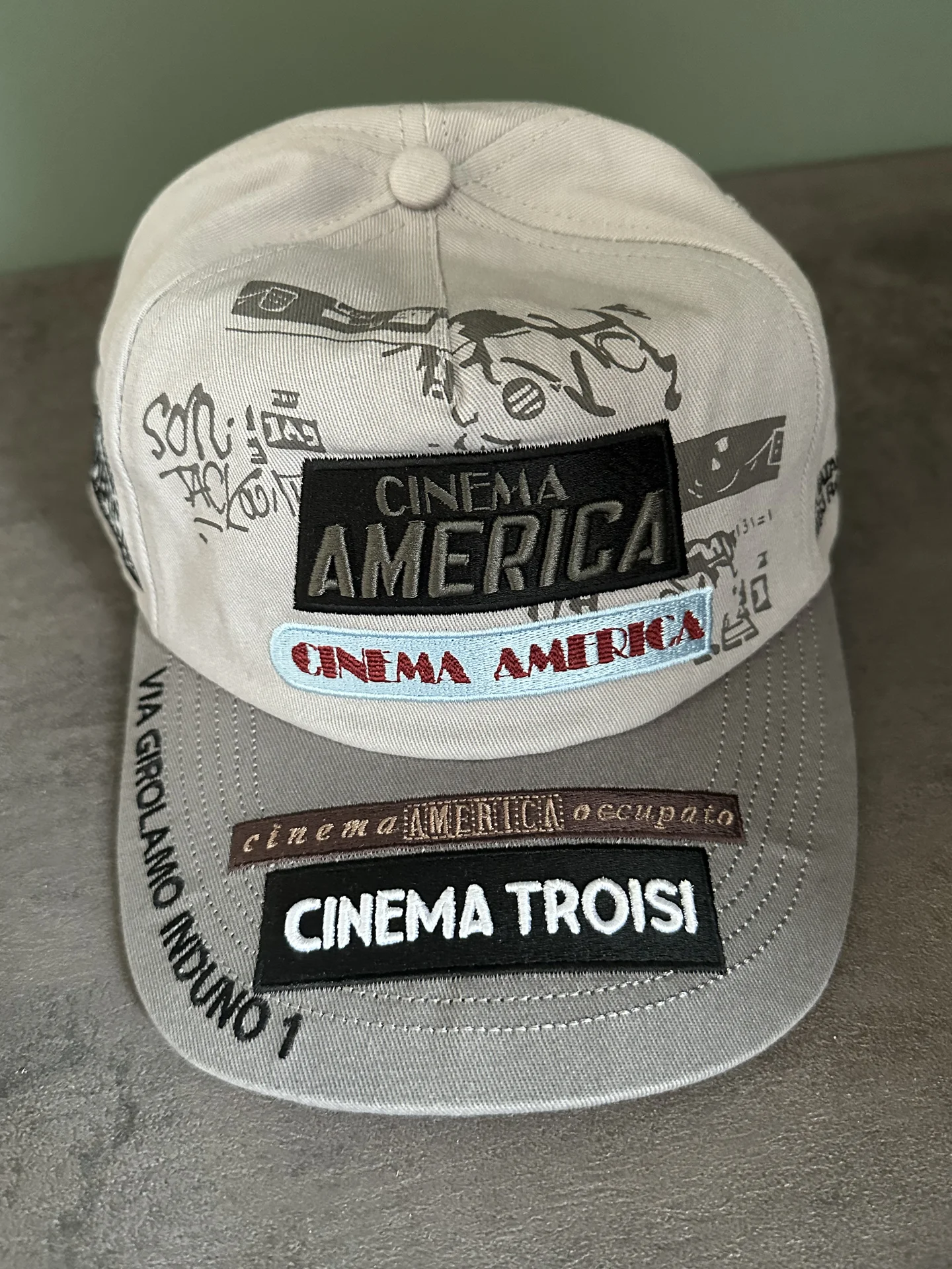 Оригинальная кепка Paly Hollywood Cinema Troisi 5 - миниатюра 2