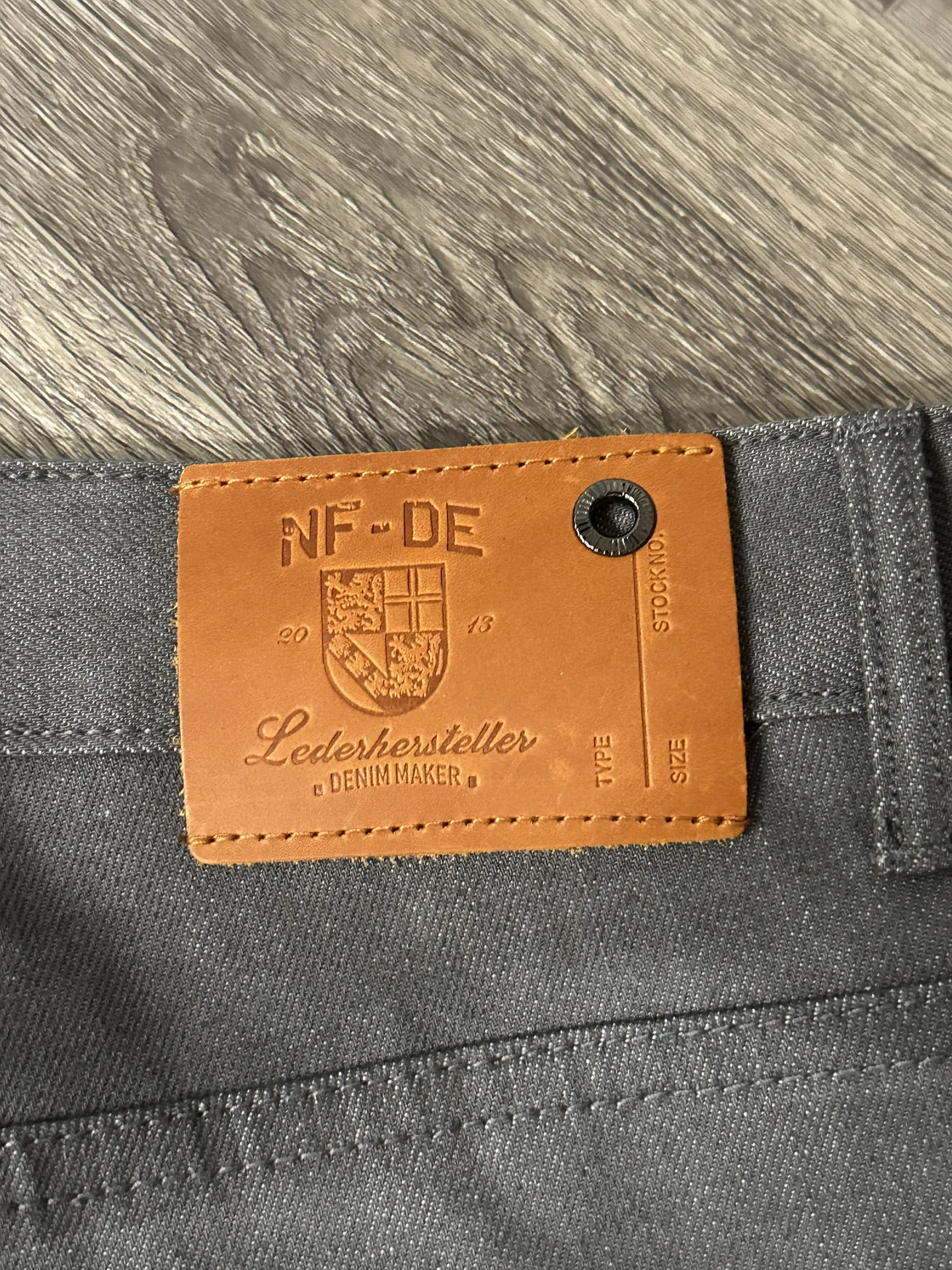 Оригинальные джинсы No Faith Studios Raw Denim Jap - миниатюра 3