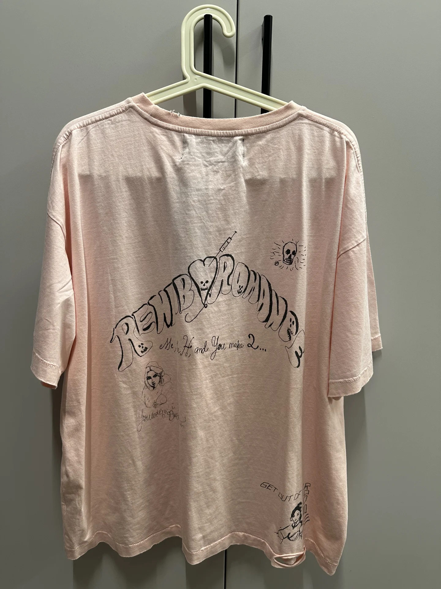 Оригинальная футболка Paly Hollywood Melt Down Tee - миниатюра 2