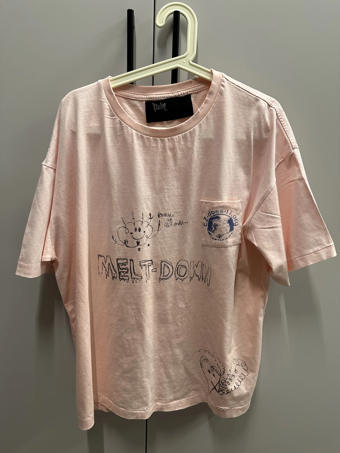 Оригинальная футболка Paly Hollywood Melt Down Tee - изображение 1