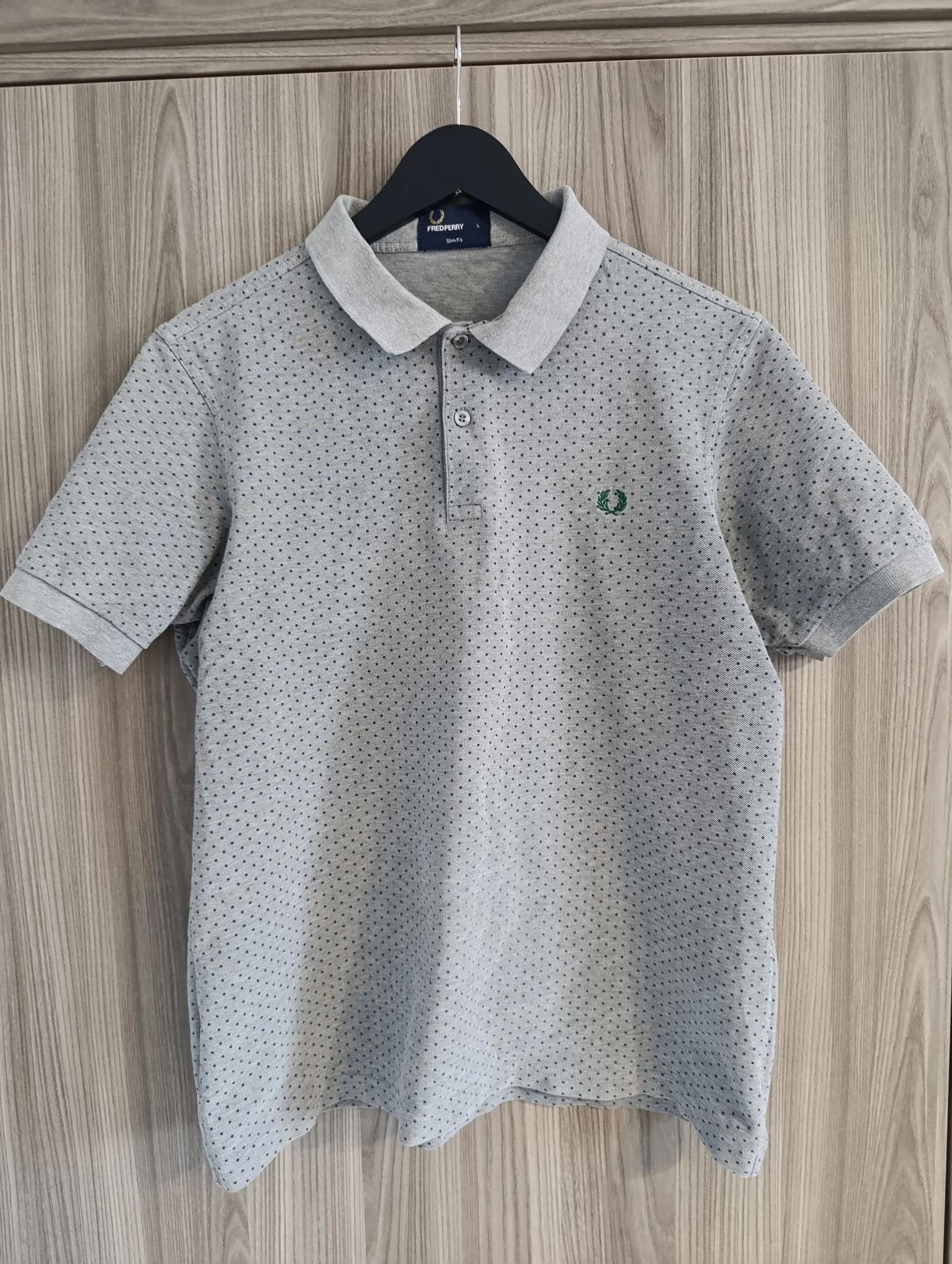 серое поло fred perry оригинал - изображение 1