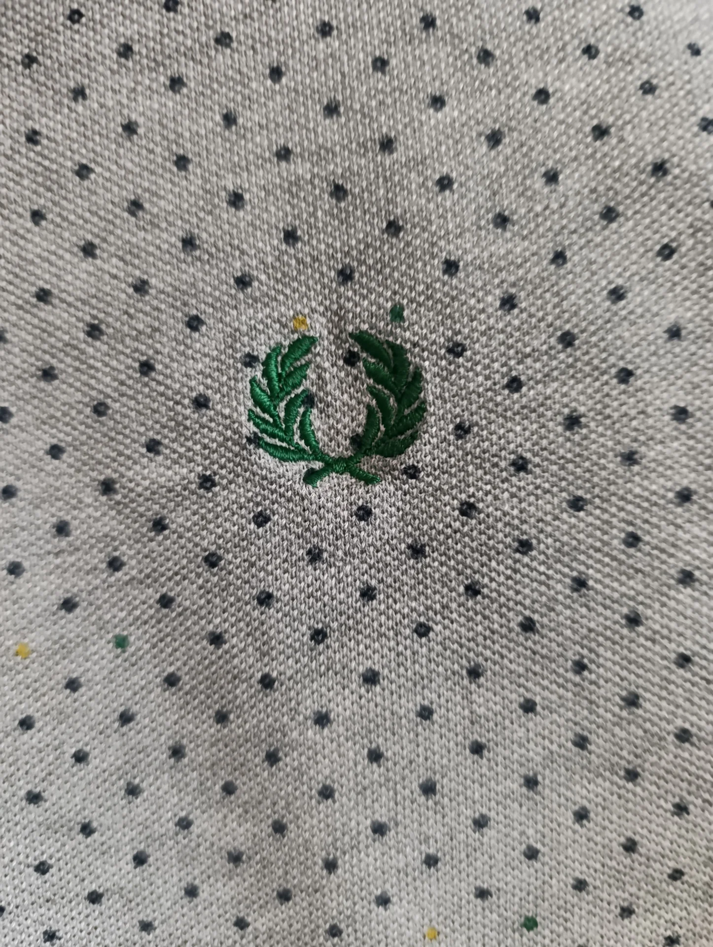 серое поло fred perry оригинал - миниатюра 6