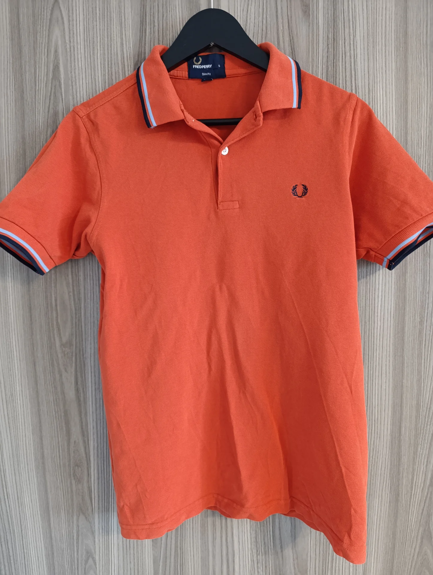 рыжее поло fred perry оригинальное - изображение 1