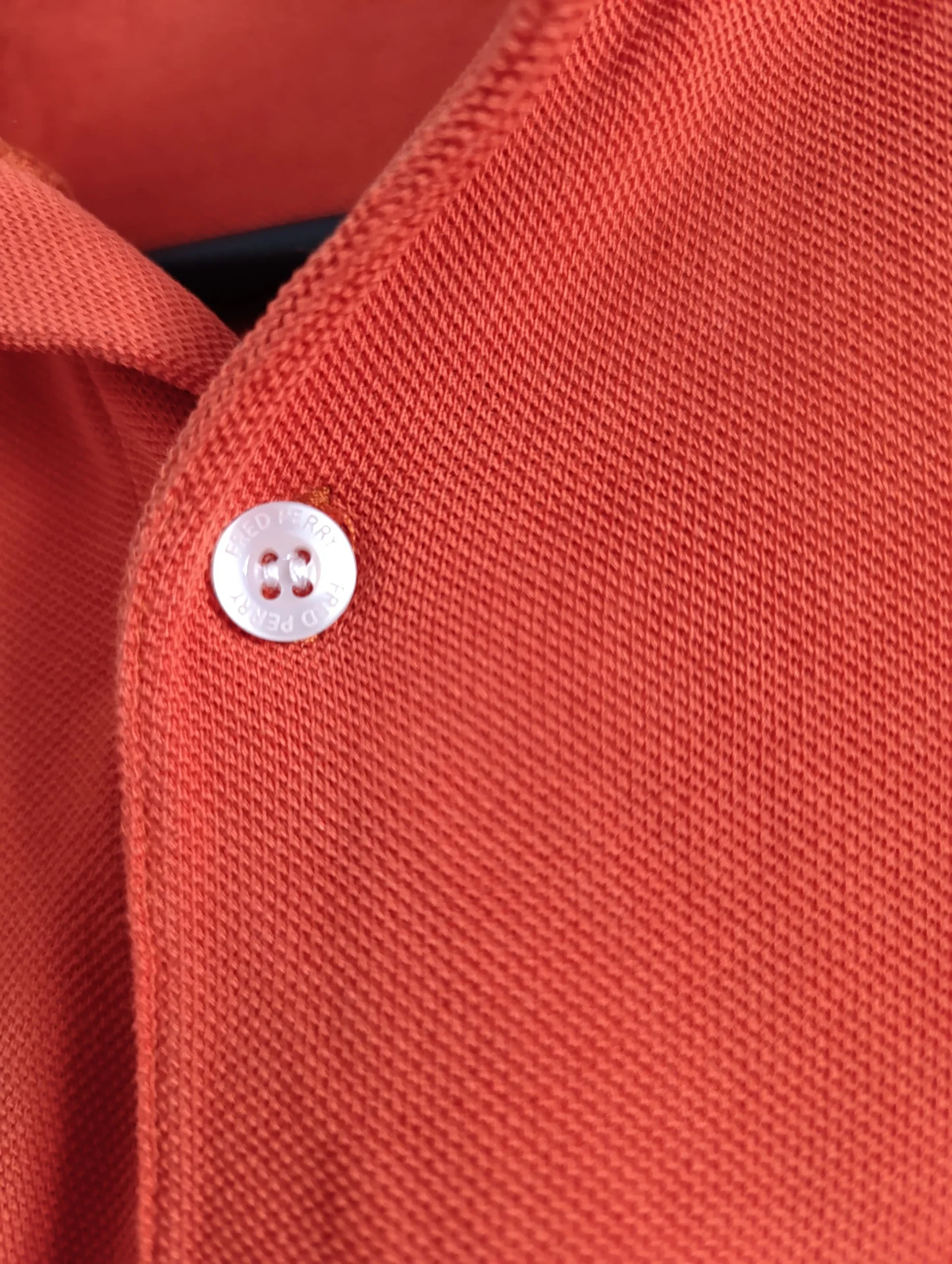 рыжее поло fred perry оригинальное - миниатюра 8