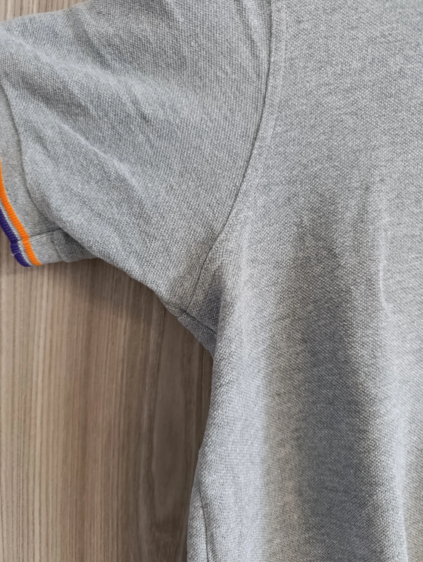 поло fred perry серое оригинальное - миниатюра 3