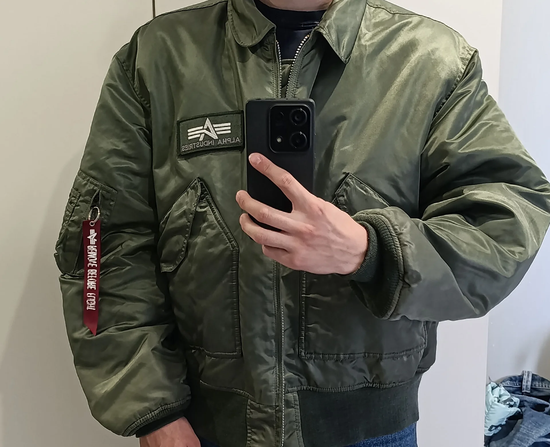 бомбер Alpha industries оригинальный - миниатюра 2