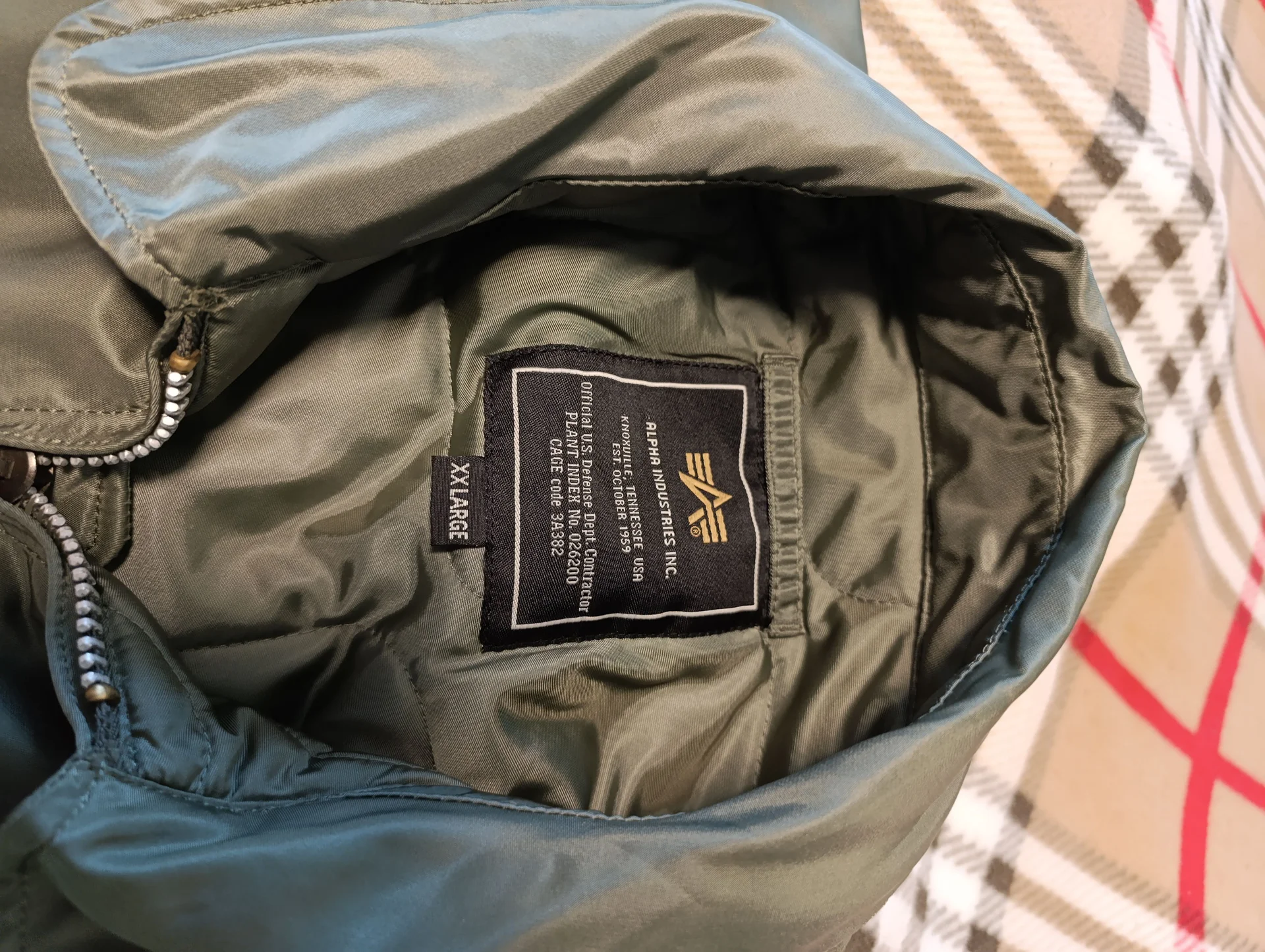 бомбер Alpha industries оригинальный - миниатюра 3