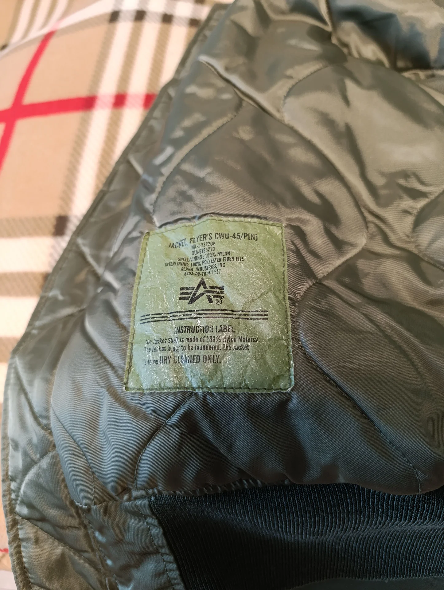 бомбер Alpha industries оригинальный - миниатюра 5