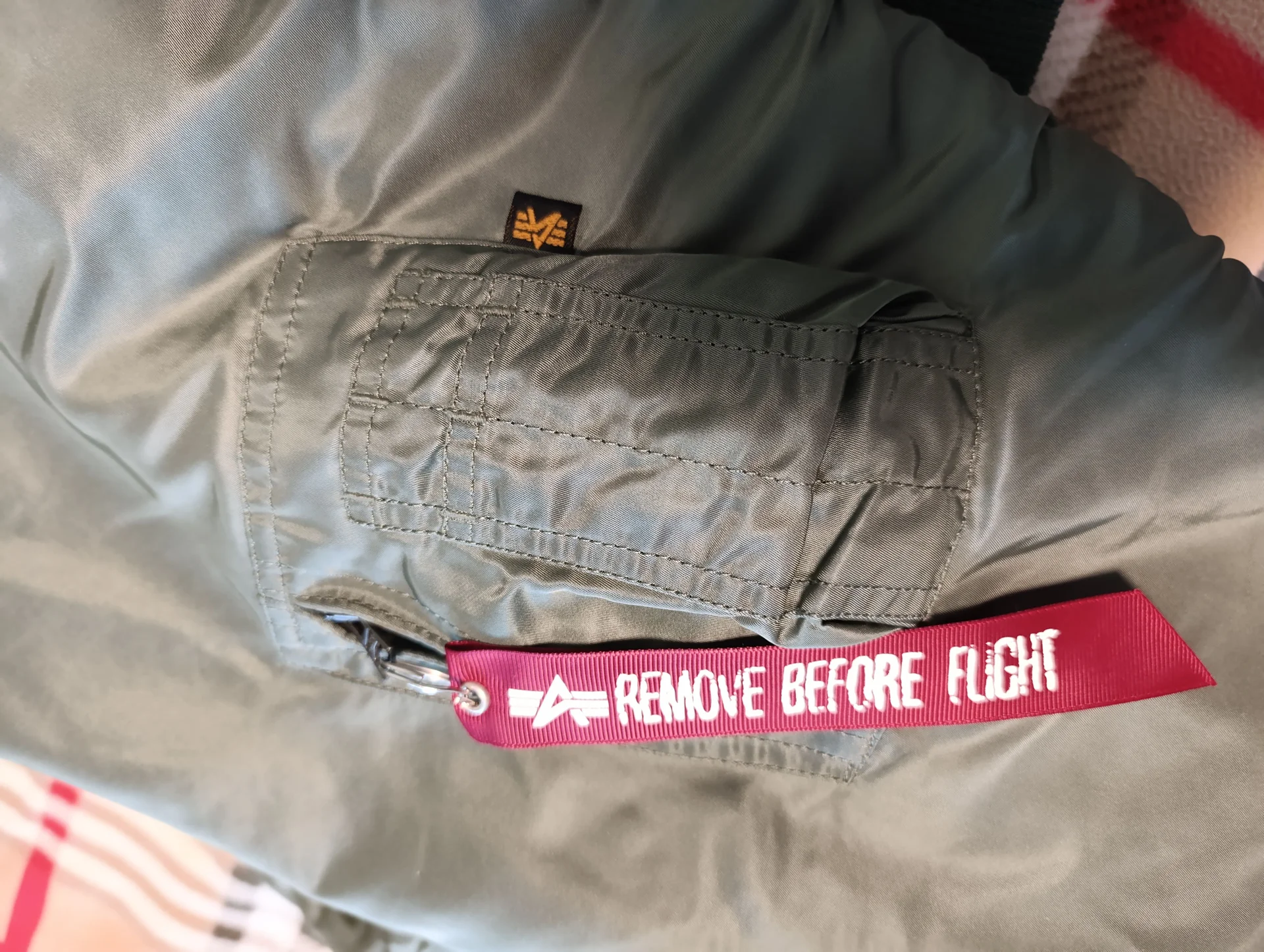 бомбер Alpha industries оригинальный - миниатюра 8