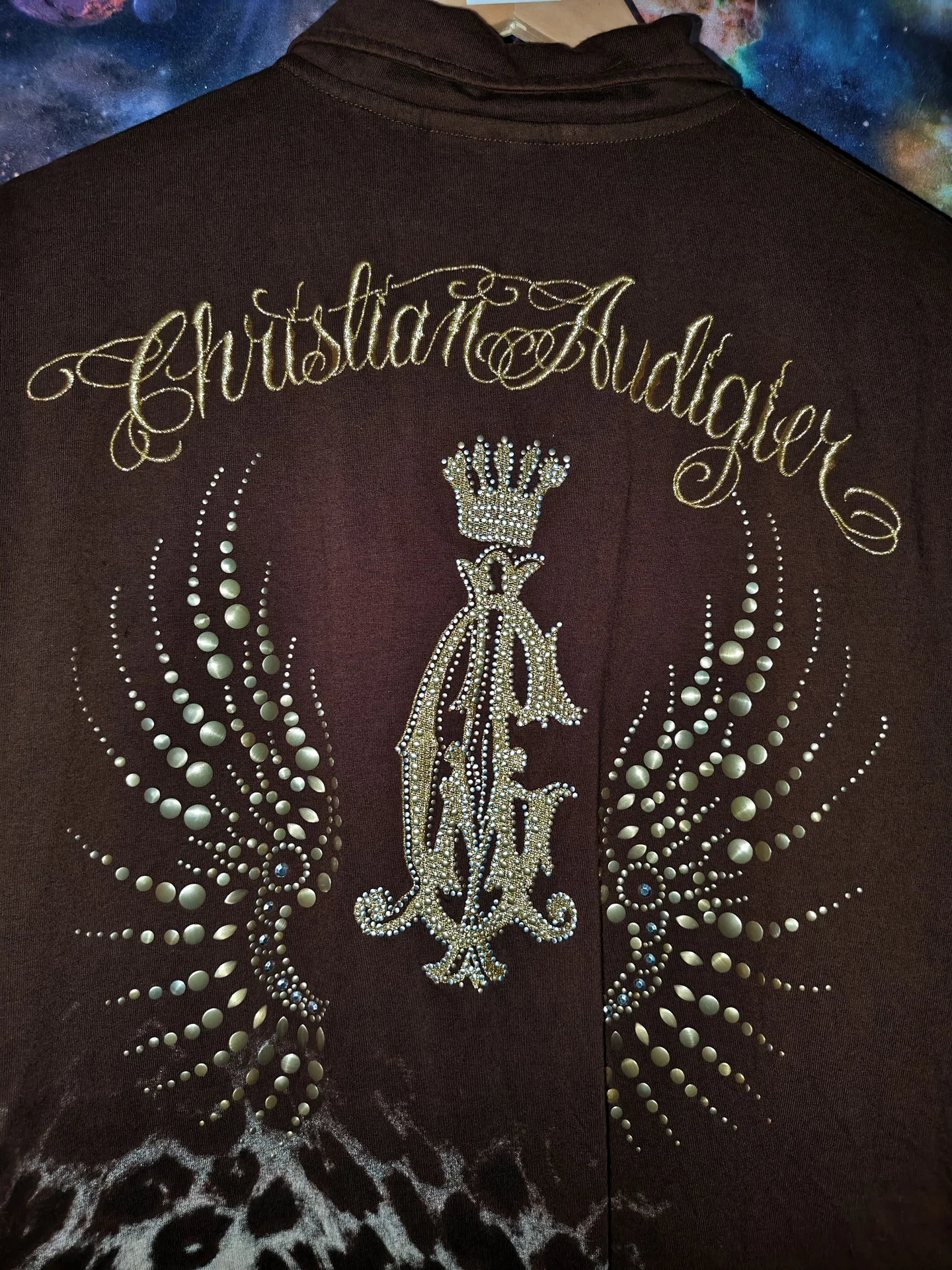 Поло Christian Audigier как у папича оригинал XL - миниатюра 4