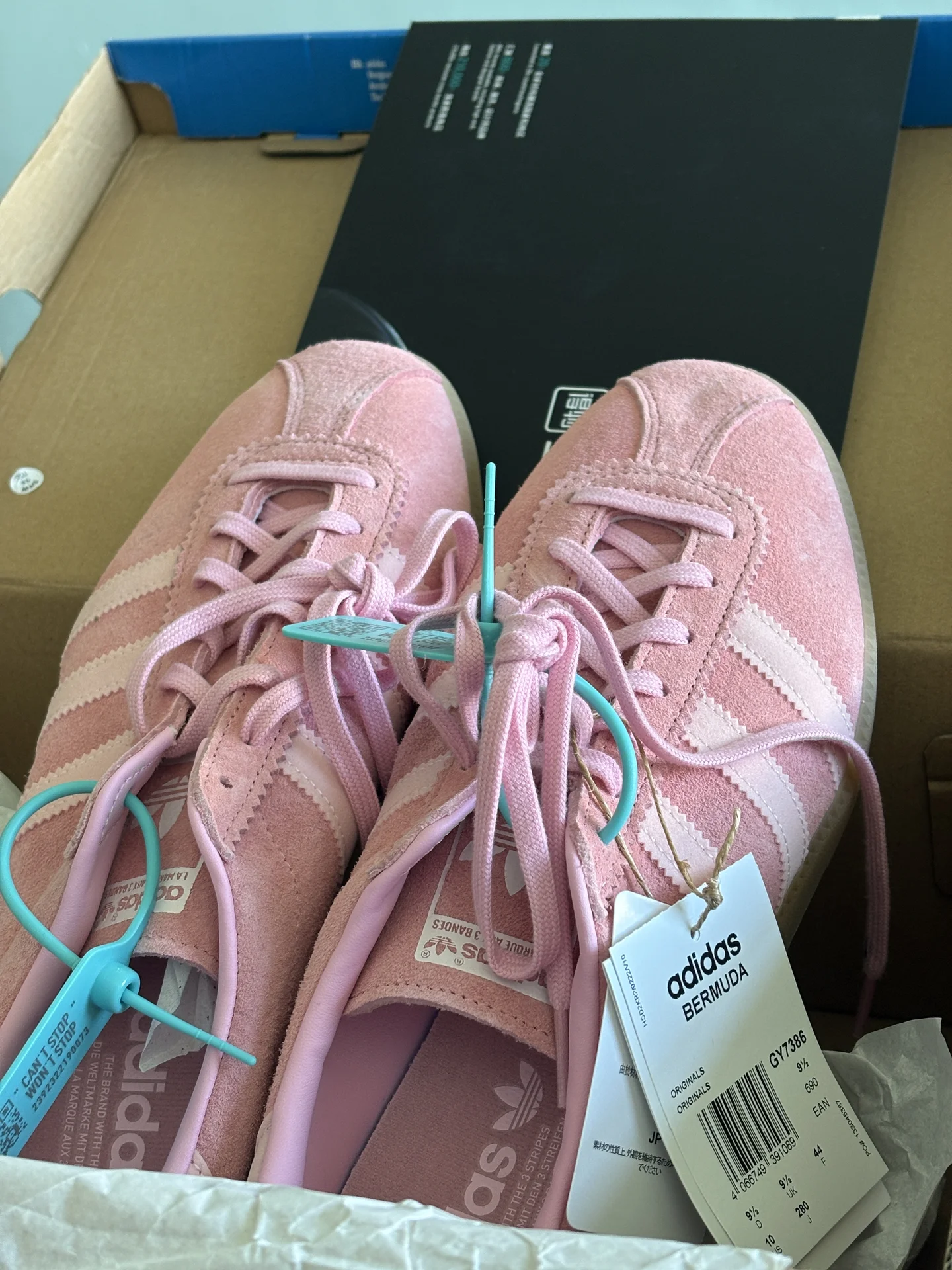 Оригинальные Adidas Bermuda Розовые - миниатюра 3