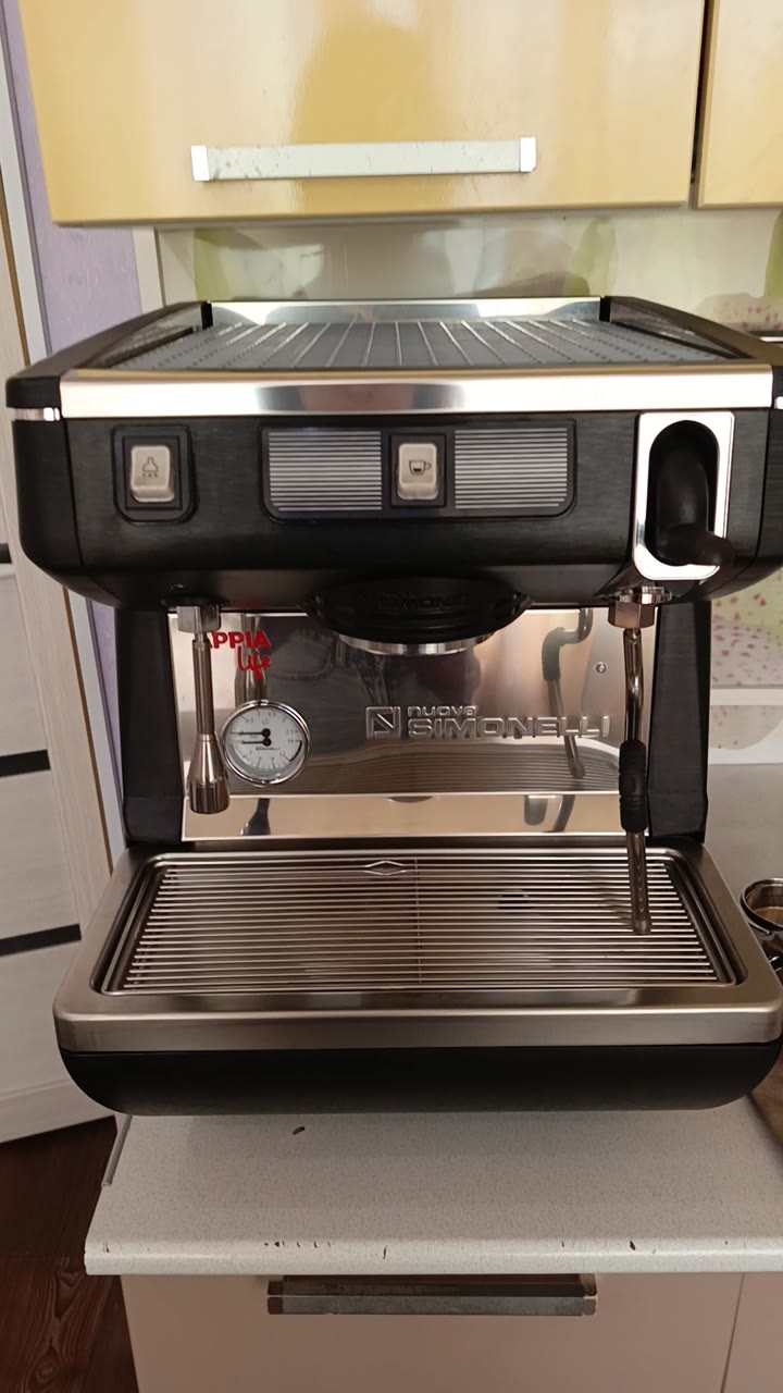 Кофемашина Nuova Simonelli appia life 1GR S - видео 2