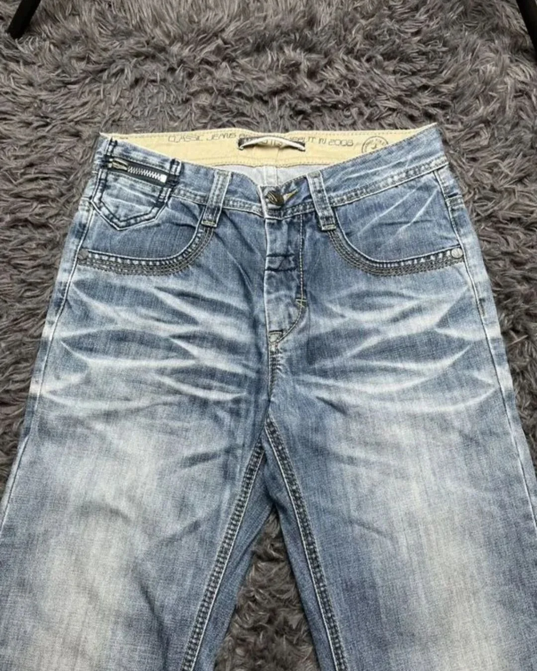 Архивные джинсы bootcut как у Kai angel - миниатюра 4
