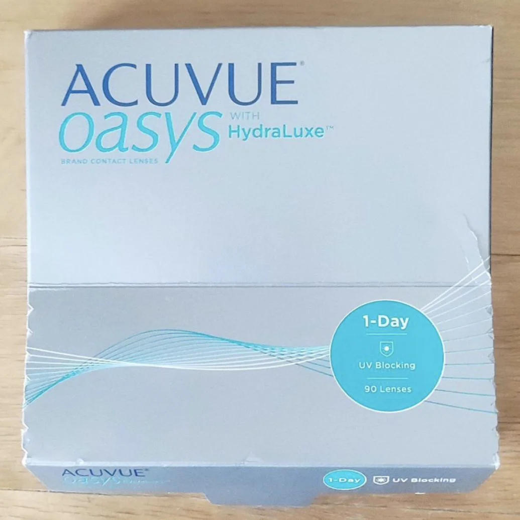 Контактные линзы - 11,5 8,5 90 шт acuvue 1-day