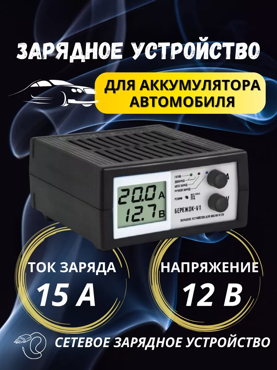 Зарядное устройство 12 вольт Бережок V1 - изображение 1