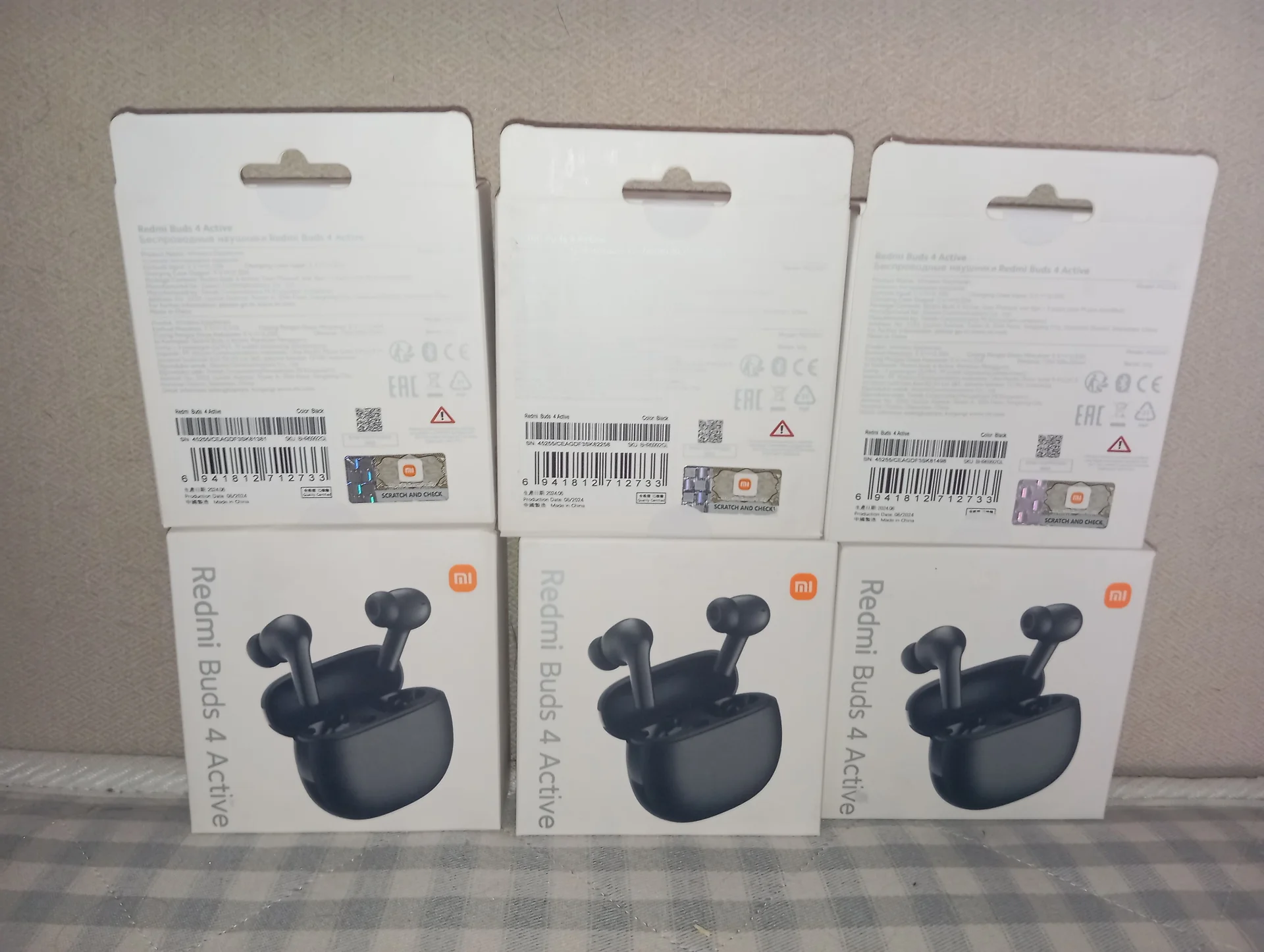 беспроводные TWS наушники Redmi buds 4 active - миниатюра 3
