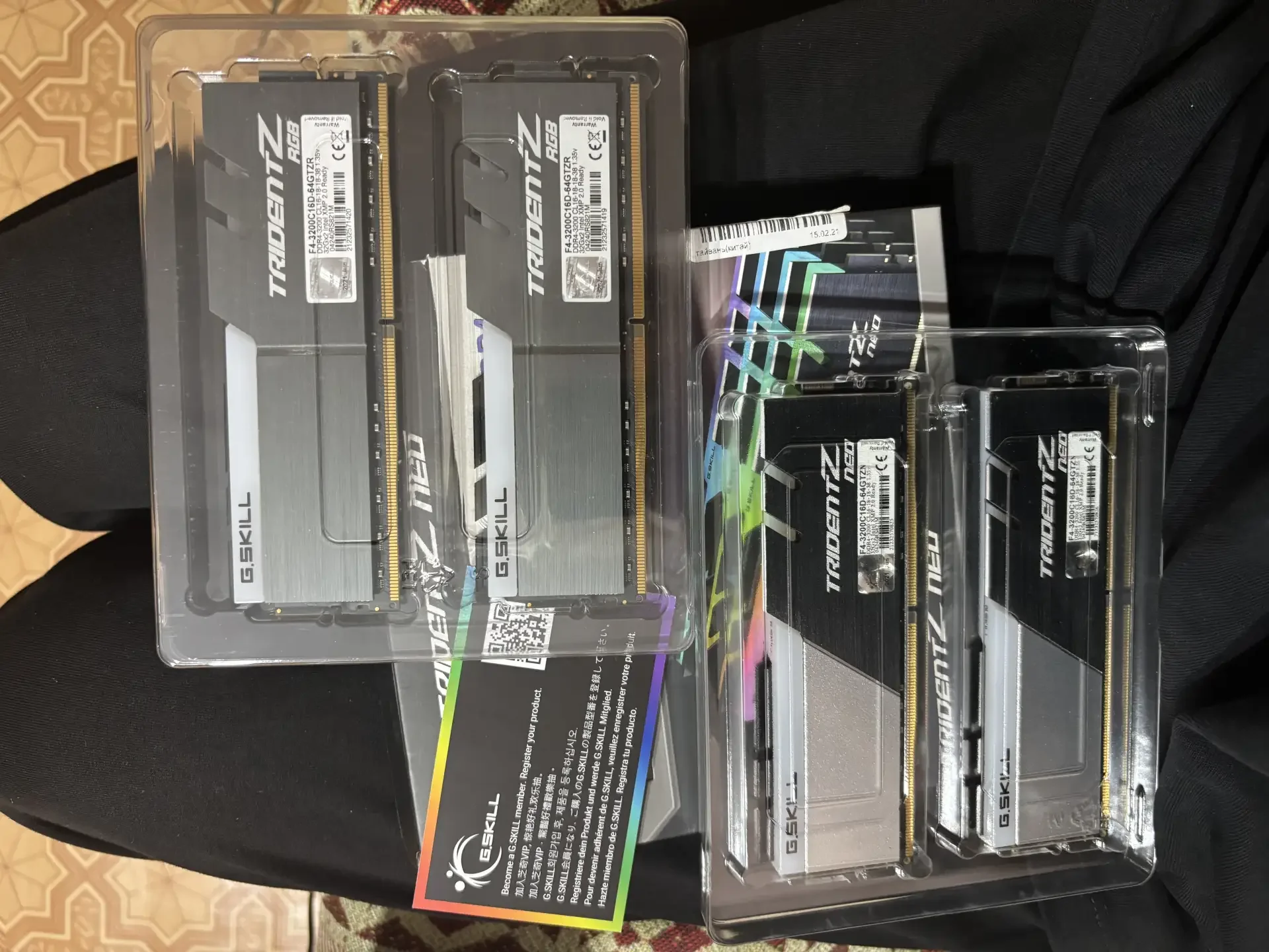 Оперативная память ddr4 G.Skill 128gb - миниатюра 4