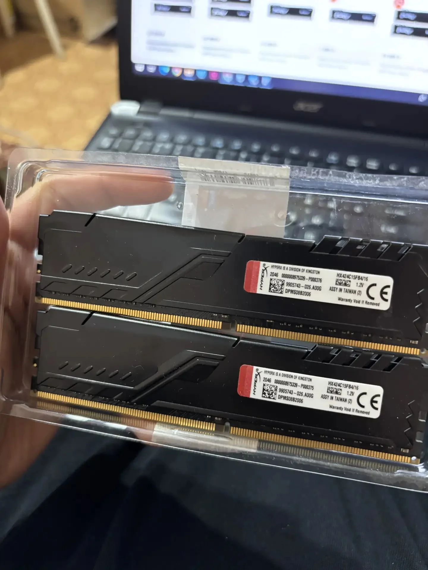 Оперативная память HyperX fury DDR4 32GB - миниатюра 2