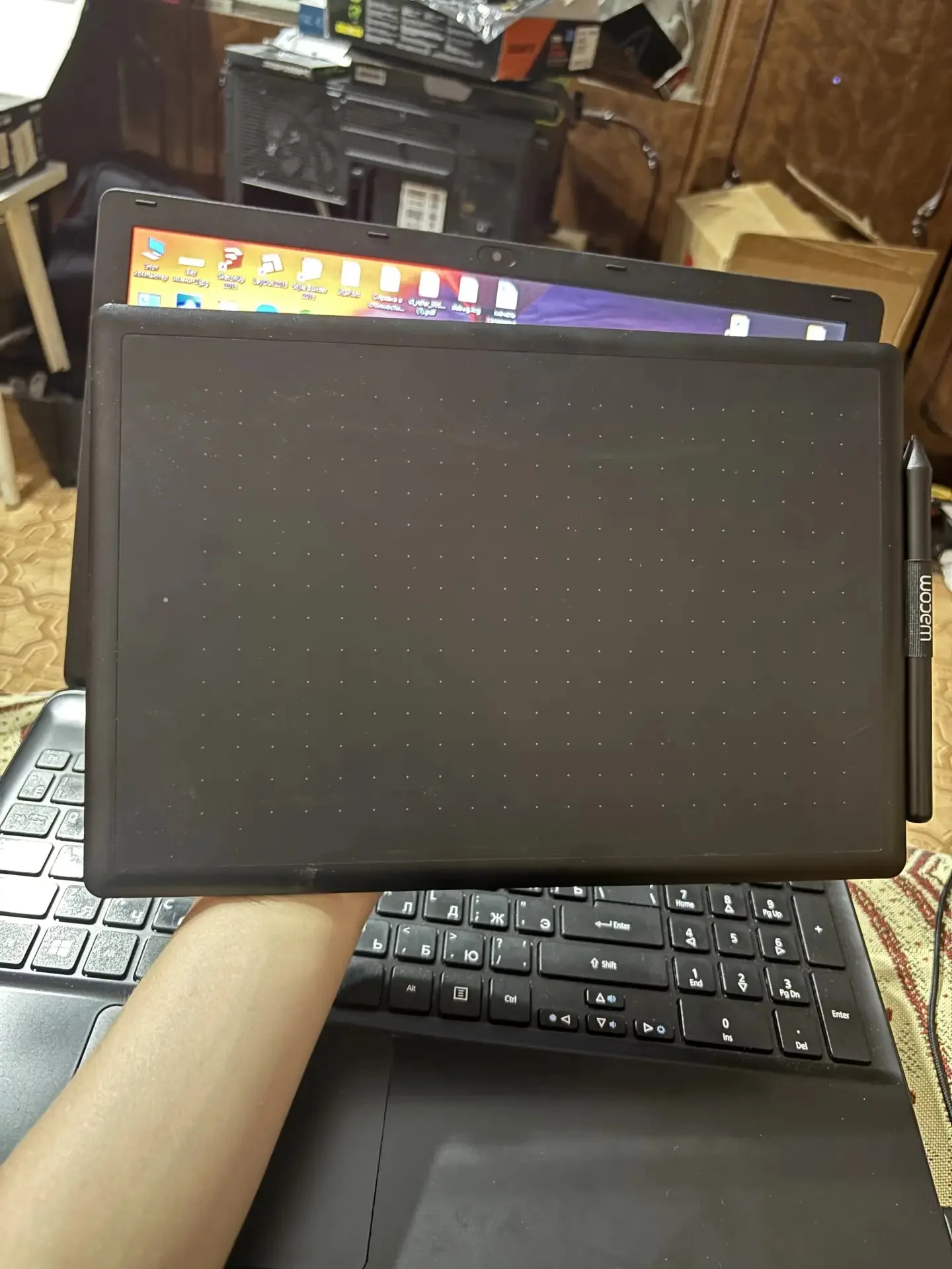 Графический планшет wacom ctl 672 - миниатюра 5