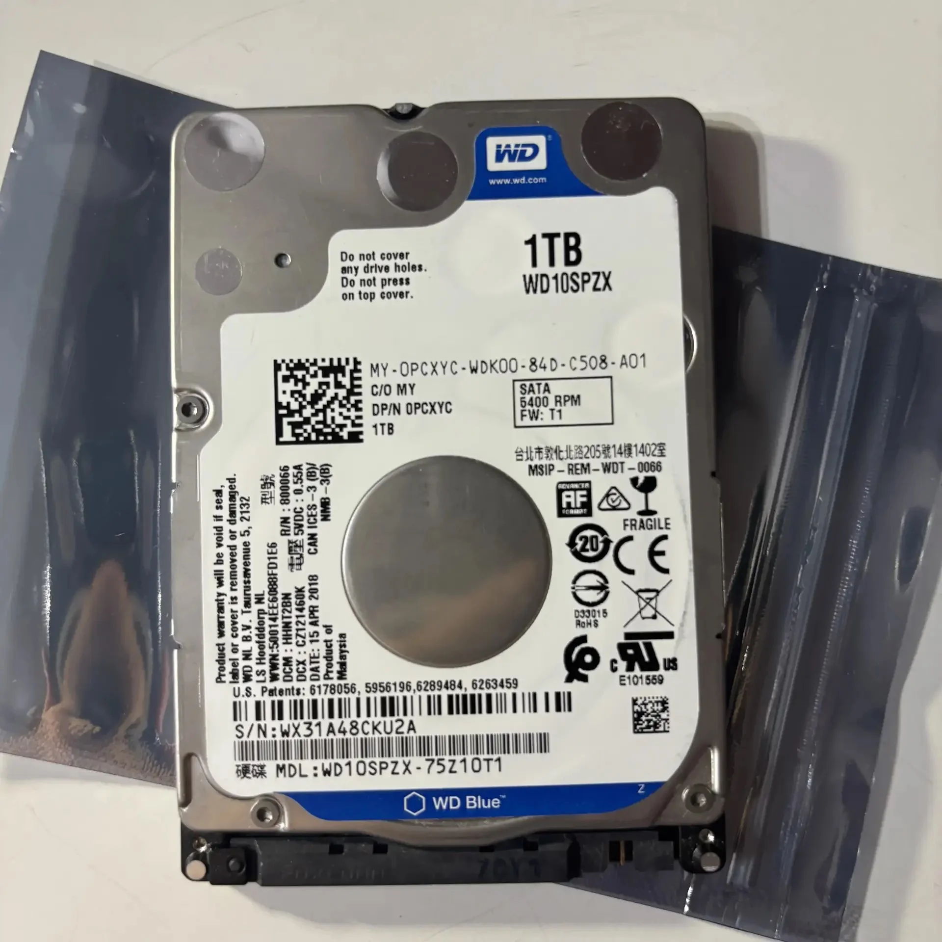 Жесткий диск 1 тб WD Blue - изображение 1