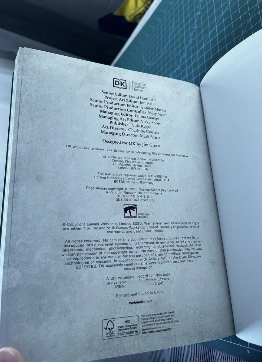 Warhammer 40000 Character Encyclopedia книга - миниатюра 8
