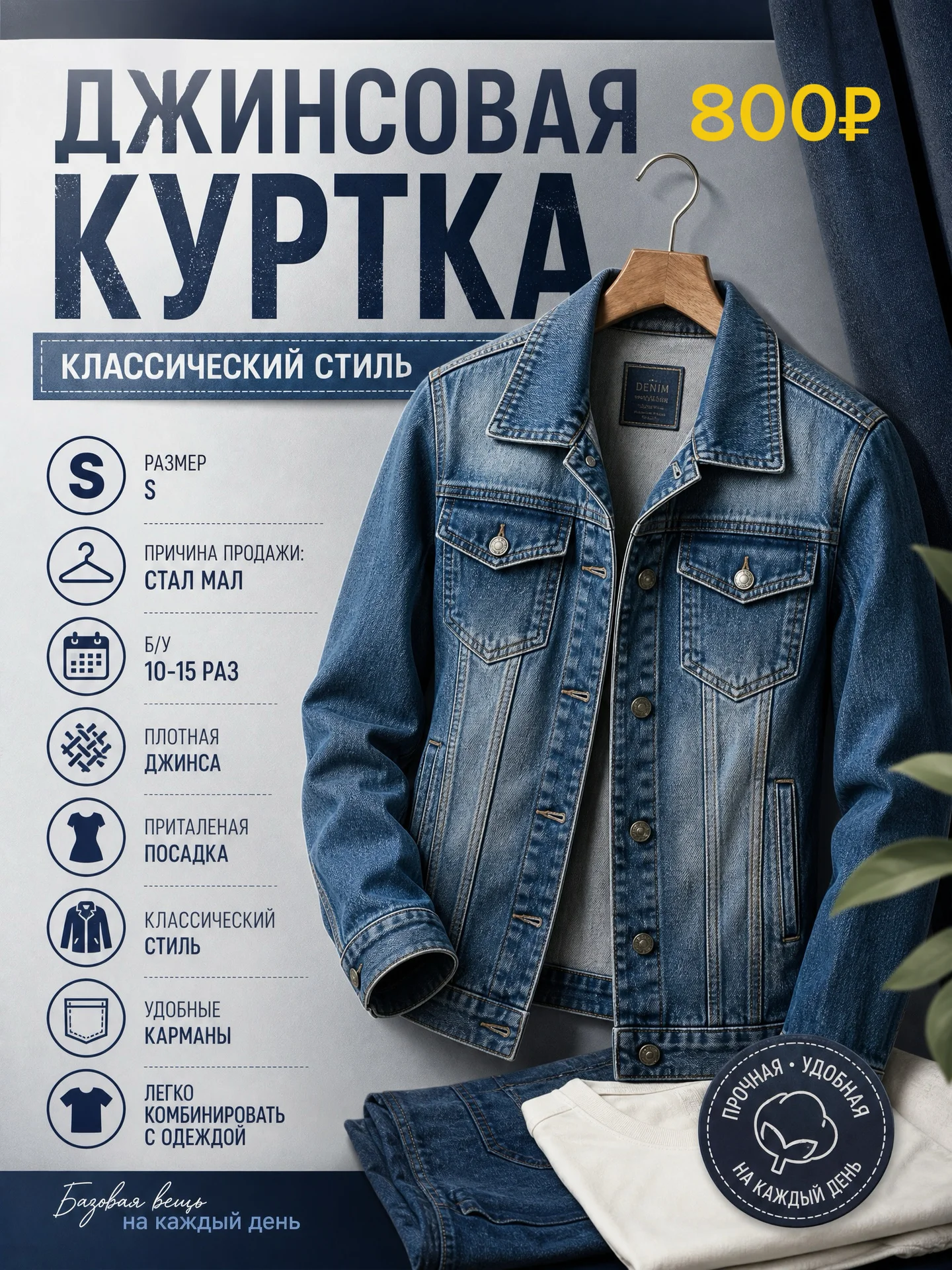 джинсовая куртка - изображение 1