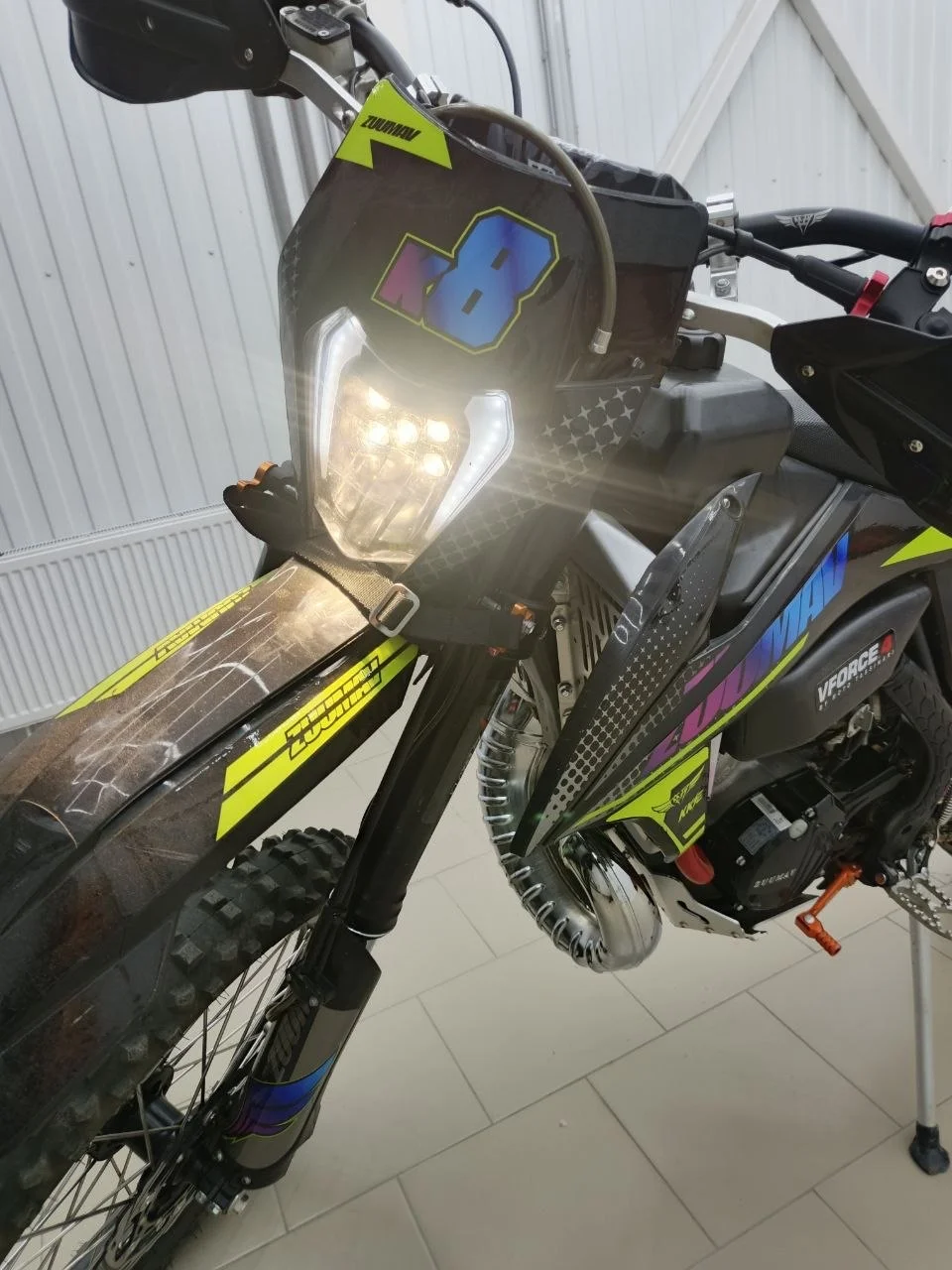 Эндуро мотоцикл Zuumav K8 MT250 2024 - миниатюра 6