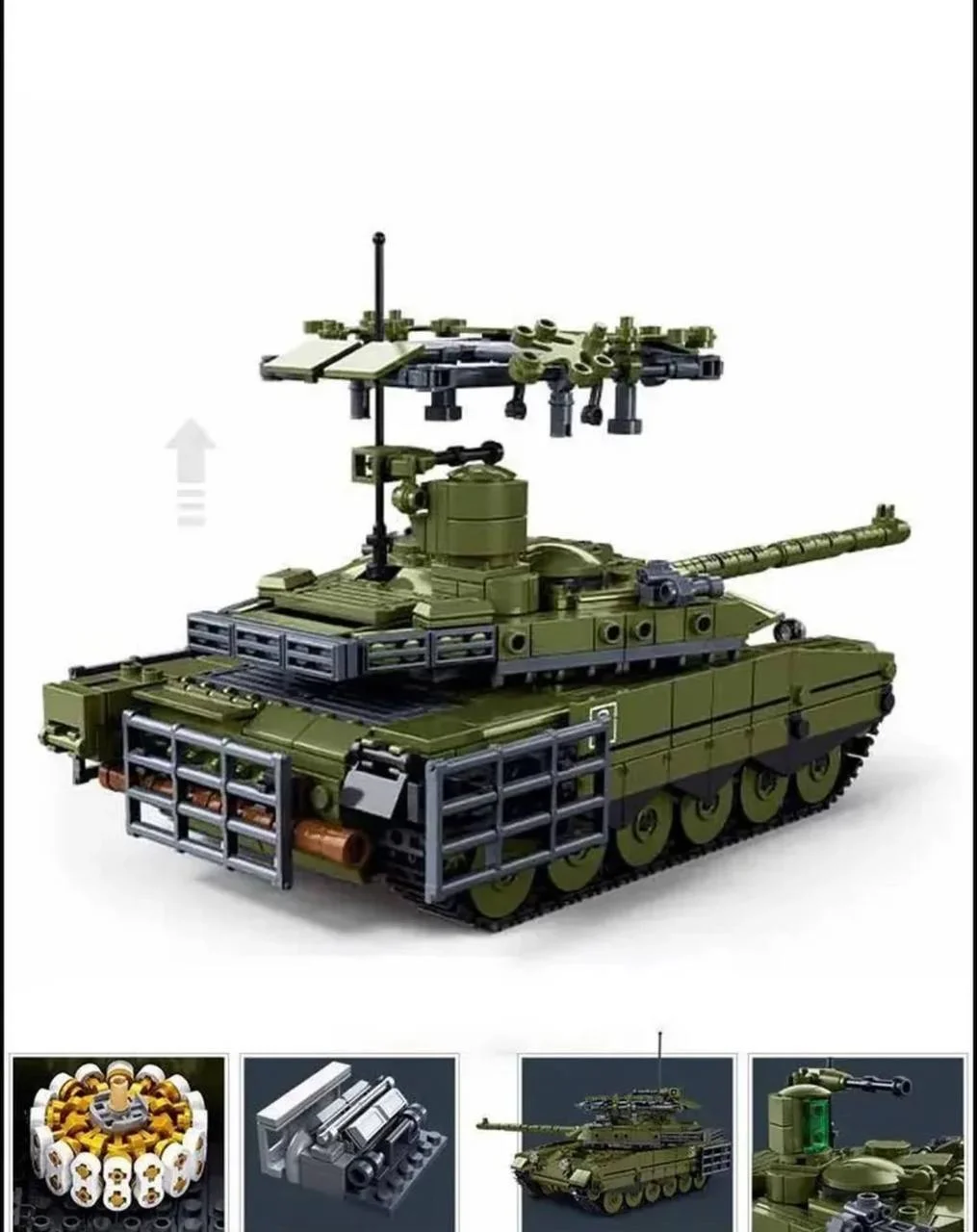 Конструктор Танк T90M-S - миниатюра 3