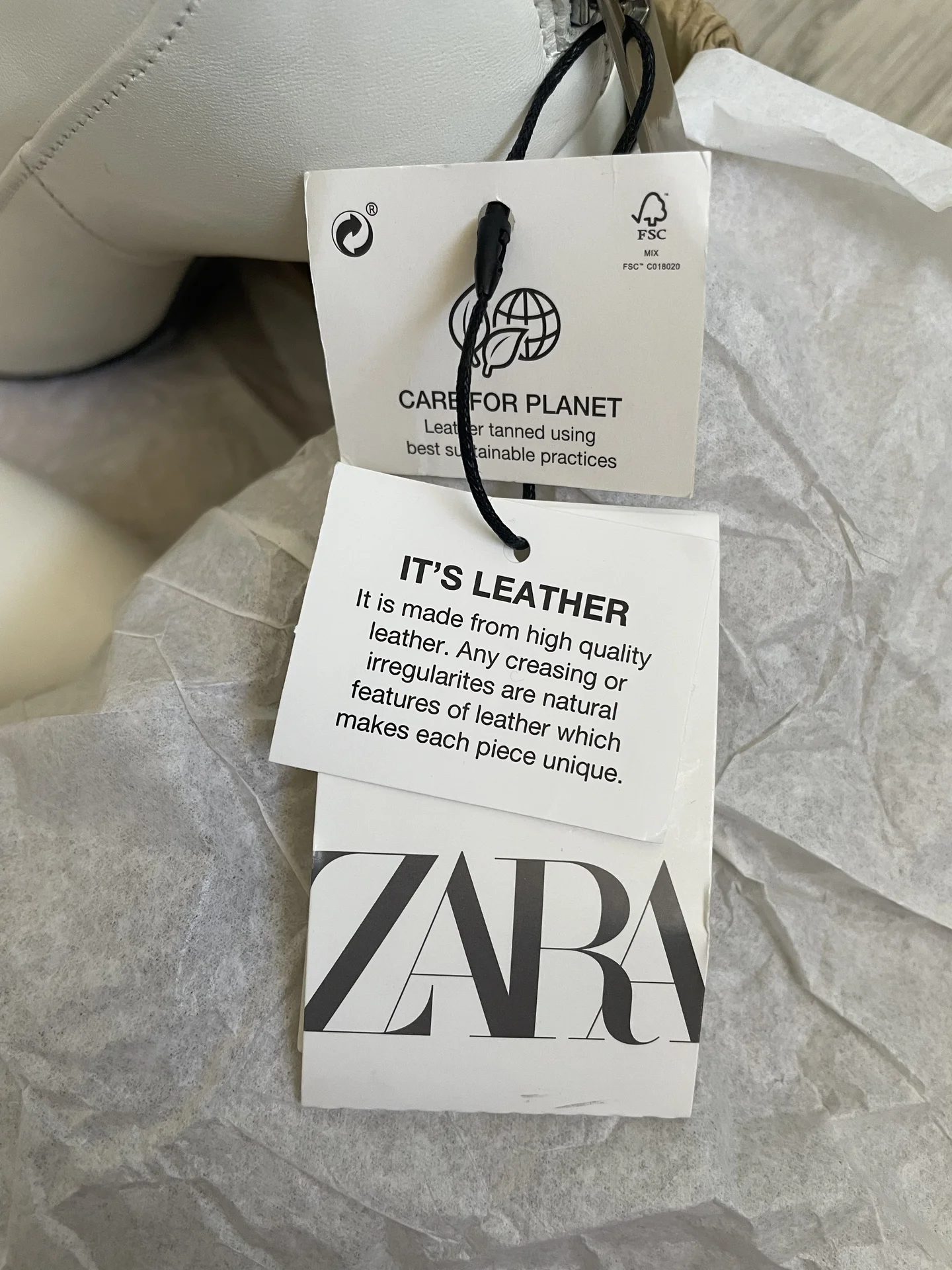 Ботильоны Zara 38 натуральная кожа на каблуке - миниатюра 6
