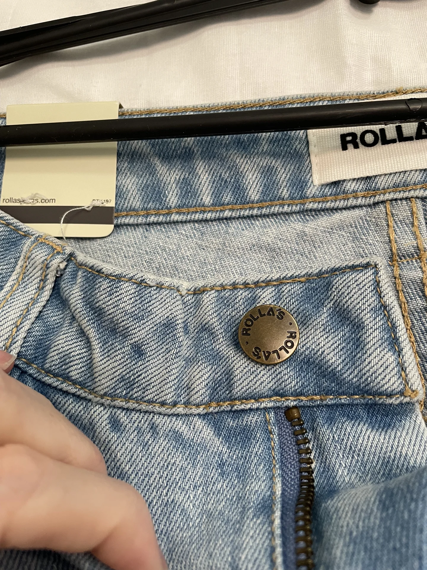 Джинсы ROLLA'S EU36 женские прямые новые - миниатюра 7