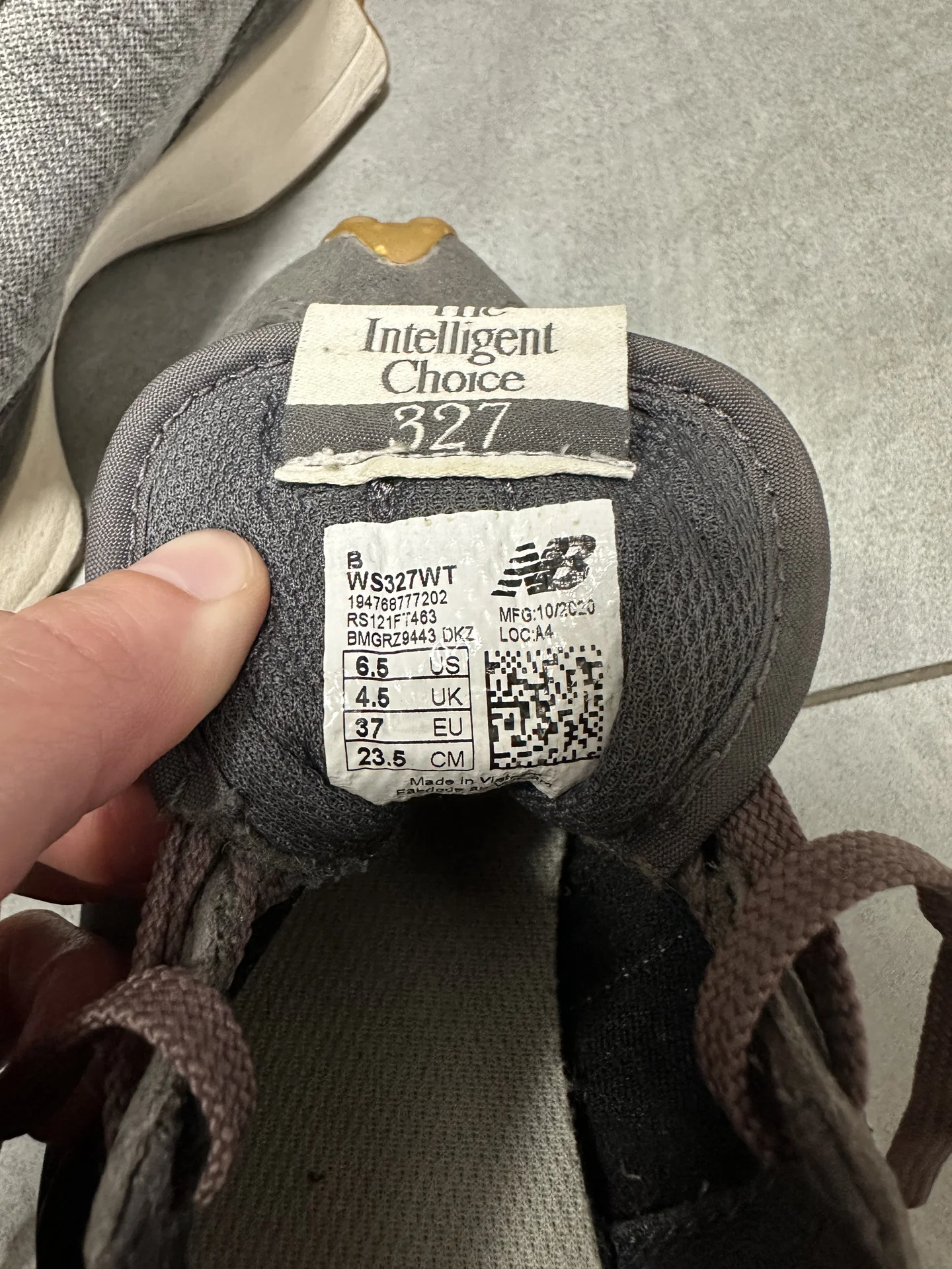 Кроссовки New Balance 327 - миниатюра 6