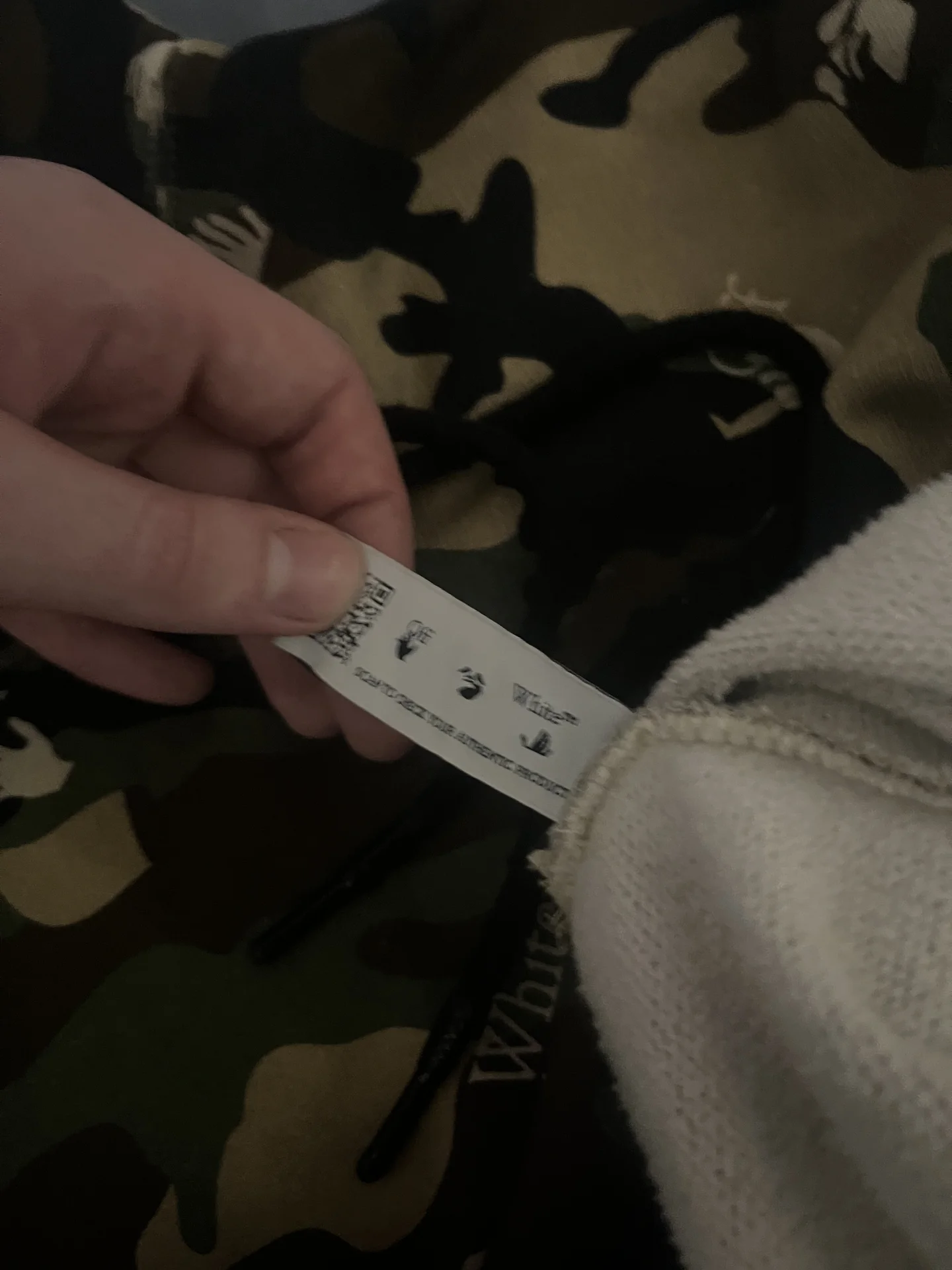 Худи Off White Камуфляж - миниатюра 3