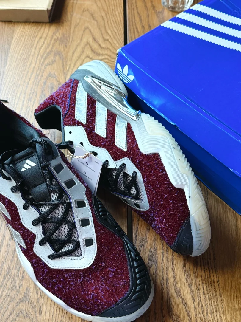 Кроссовки Adidas Barricade 13 х Brain Dead новые с биркой - миниатюра 6