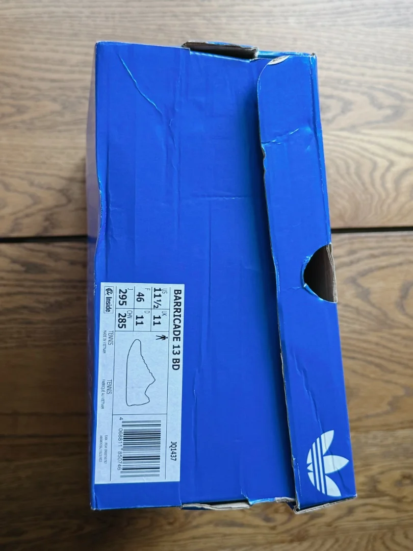 Кроссовки Adidas Barricade 13 х Brain Dead новые с биркой - миниатюра 7