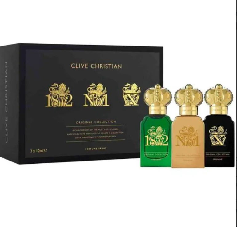 Набор оригинал Clive Christian Original Collection Travellers Set Feminine 3*10 ml
