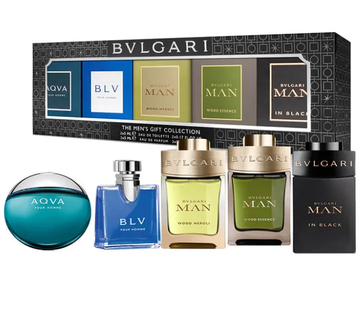 Набор оригинал Набор Bvlgari Man Gift Set Collection 5x5 ml