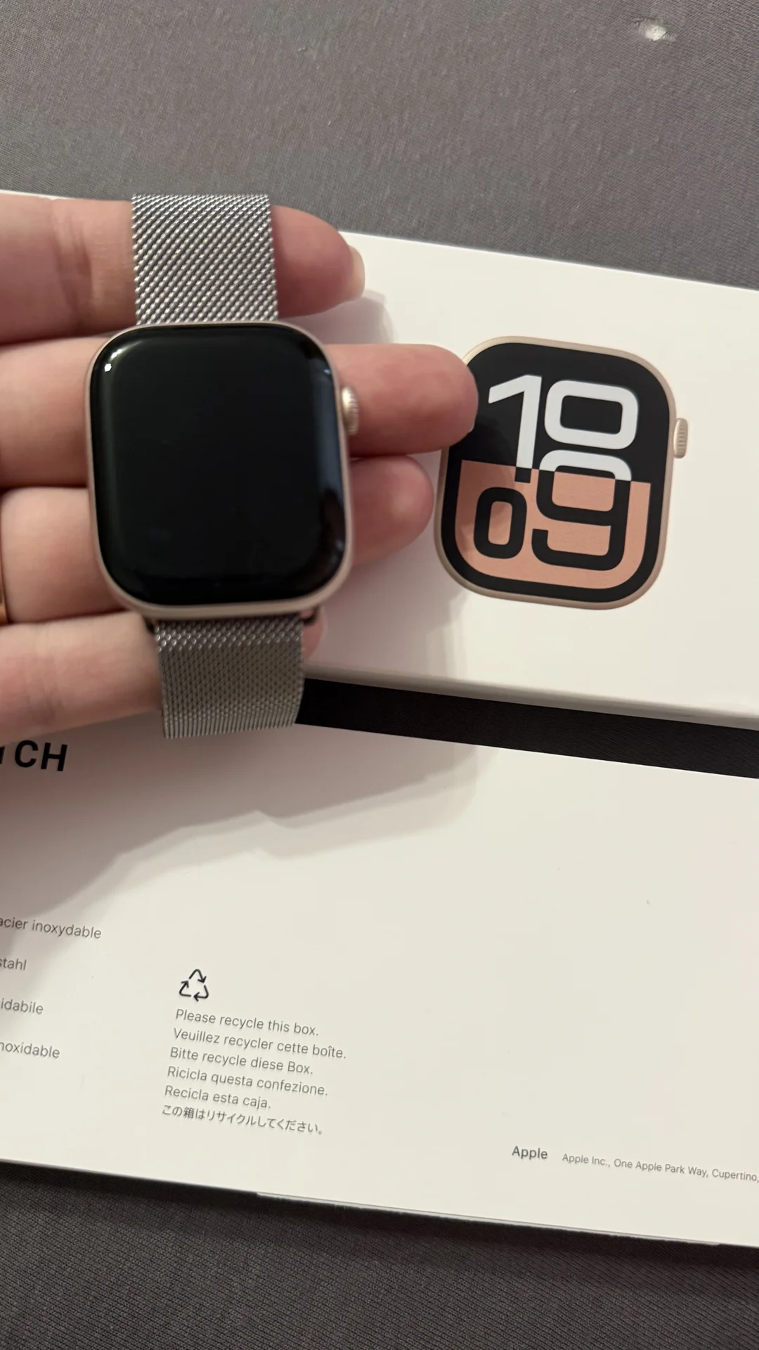 часы apple watch 10 42 mm rose gold - миниатюра 2