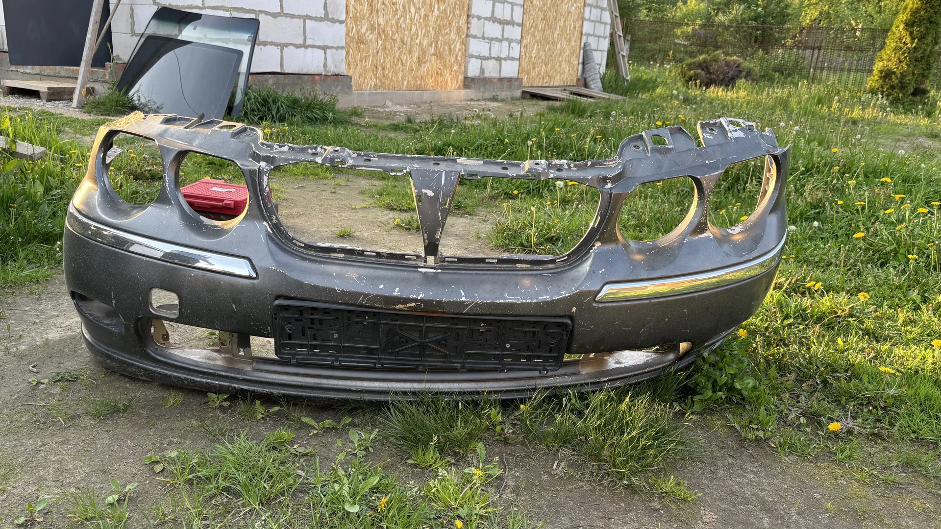 передний бампер rover 75