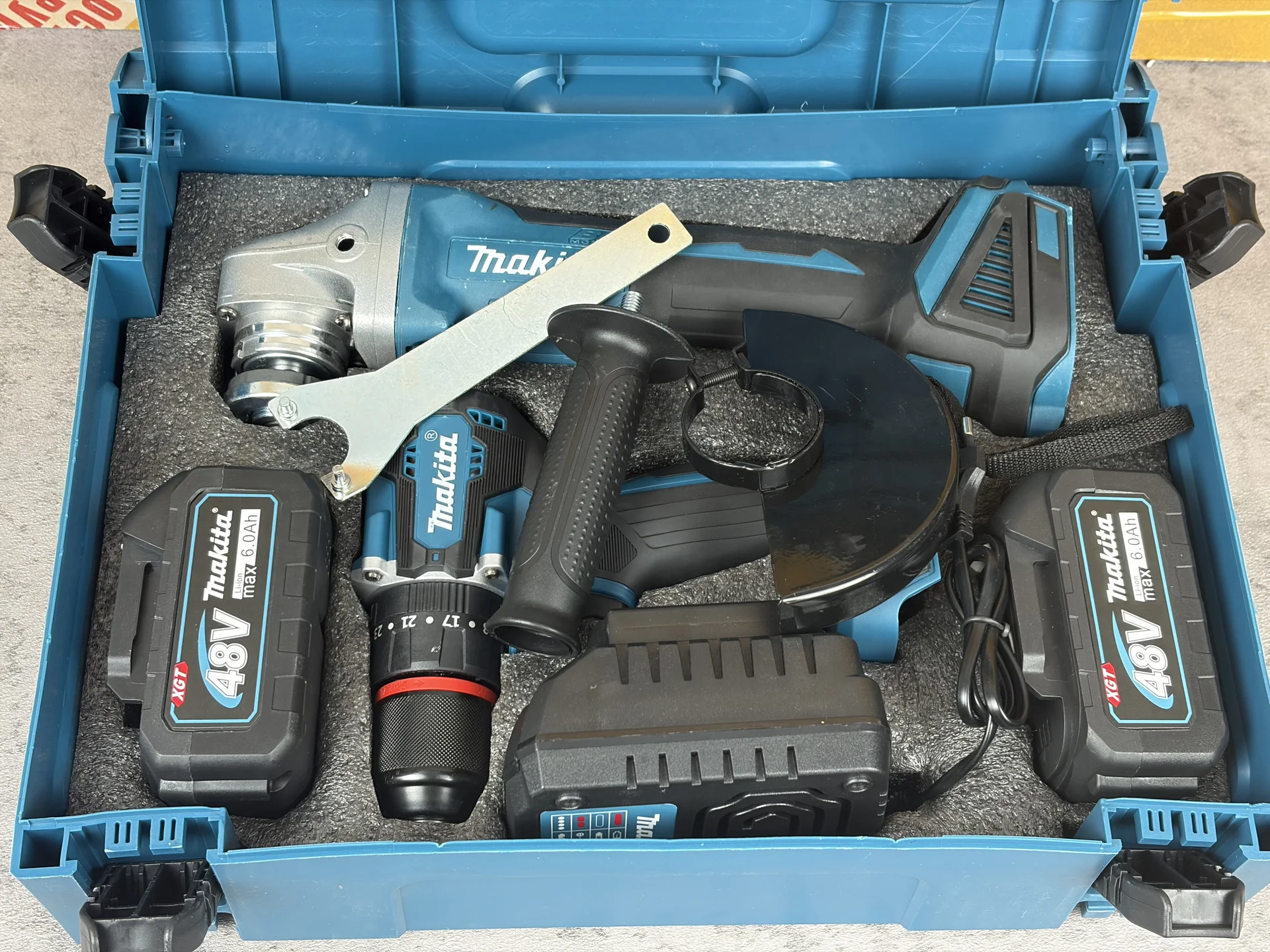 набор 2в1 ушм шуруповерт makita - миниатюра 4