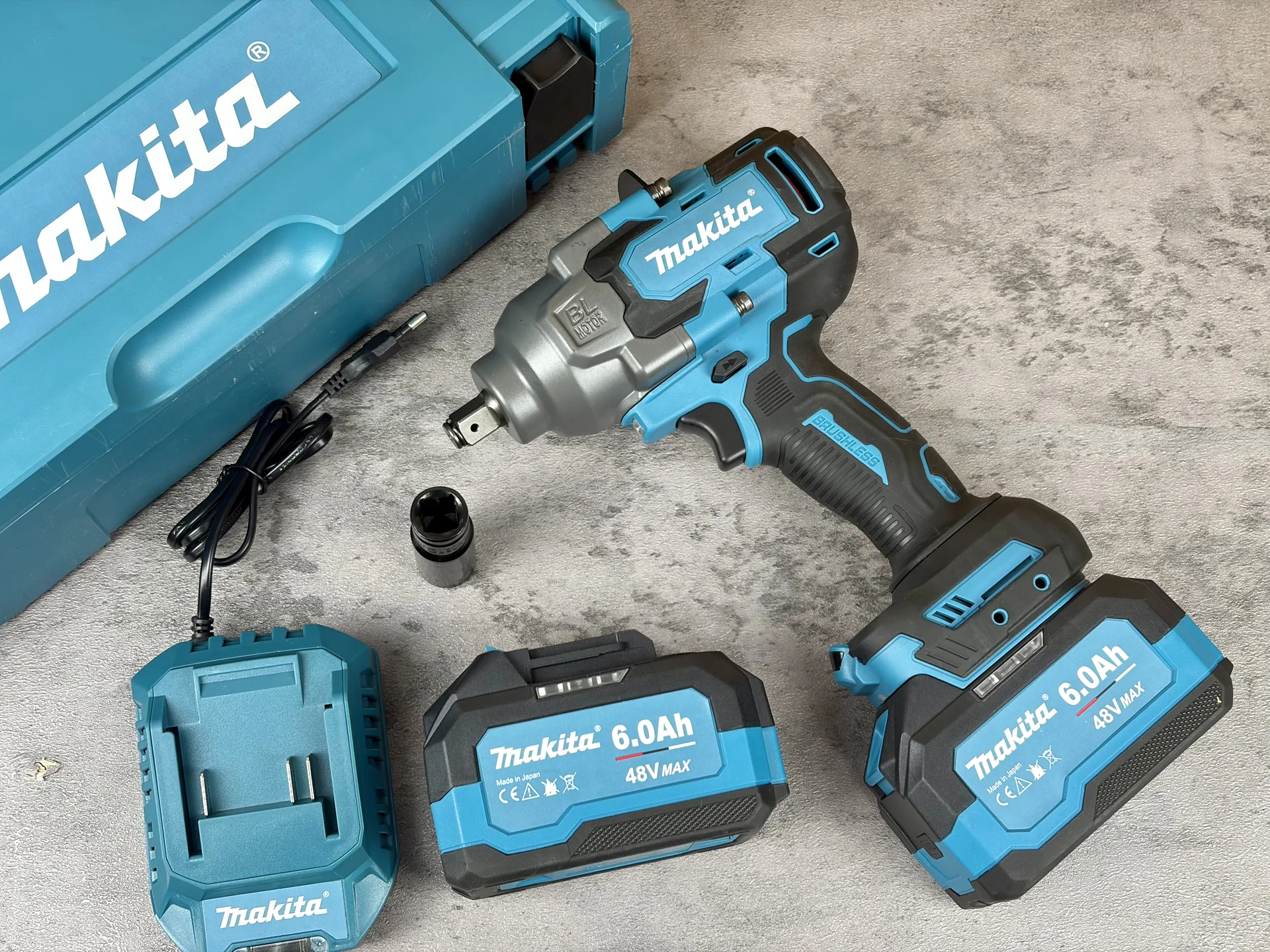 гайковерт аккумуляторный 2200nm makita - миниатюра 5