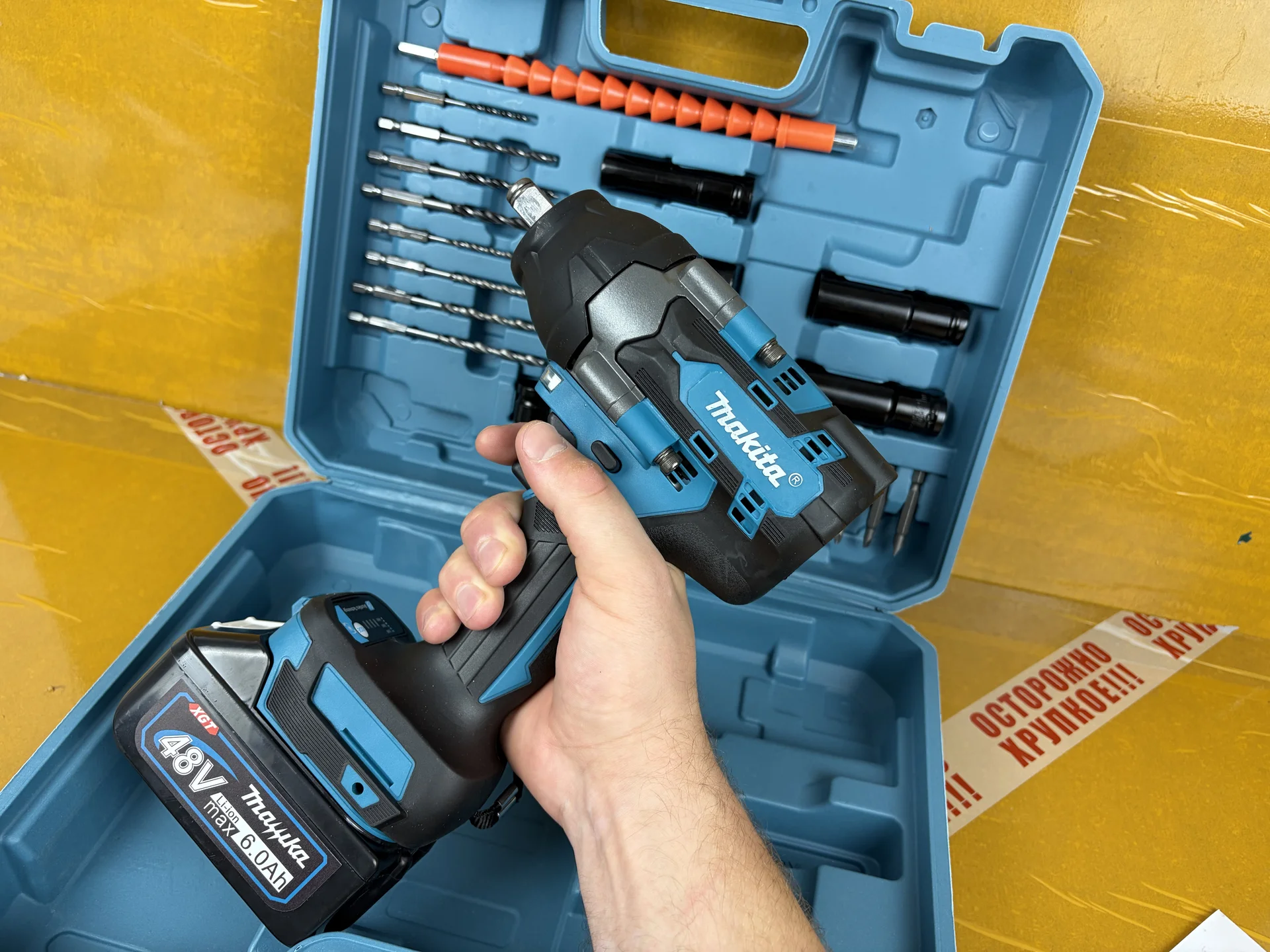 гайковерт аккумуляторный makita - миниатюра 3