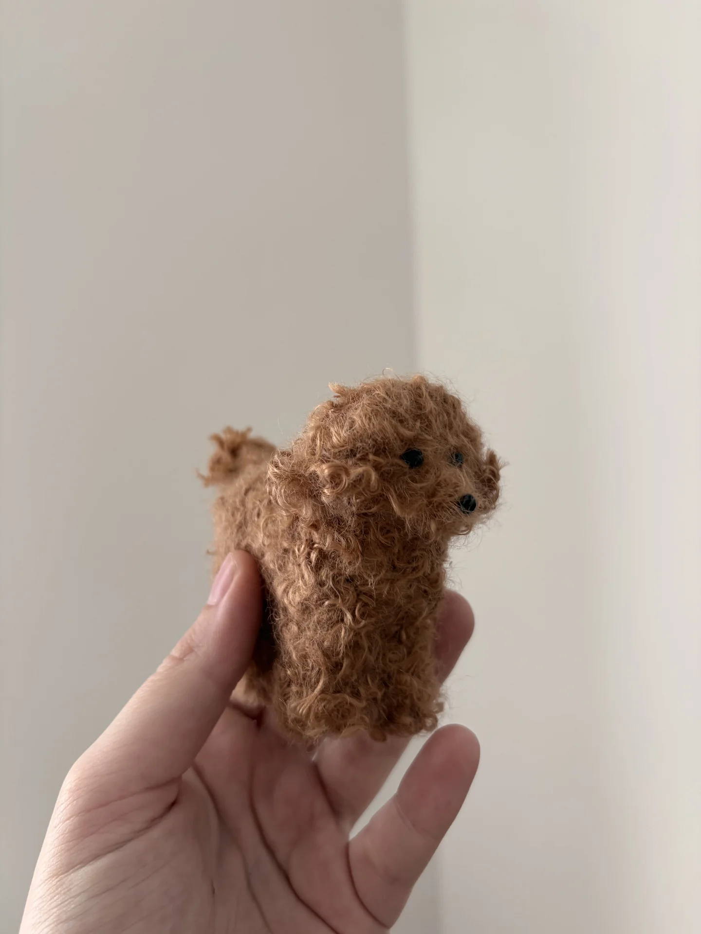 Игрушки ручной работы: собачки, кошки / Валяние - миниатюра 4