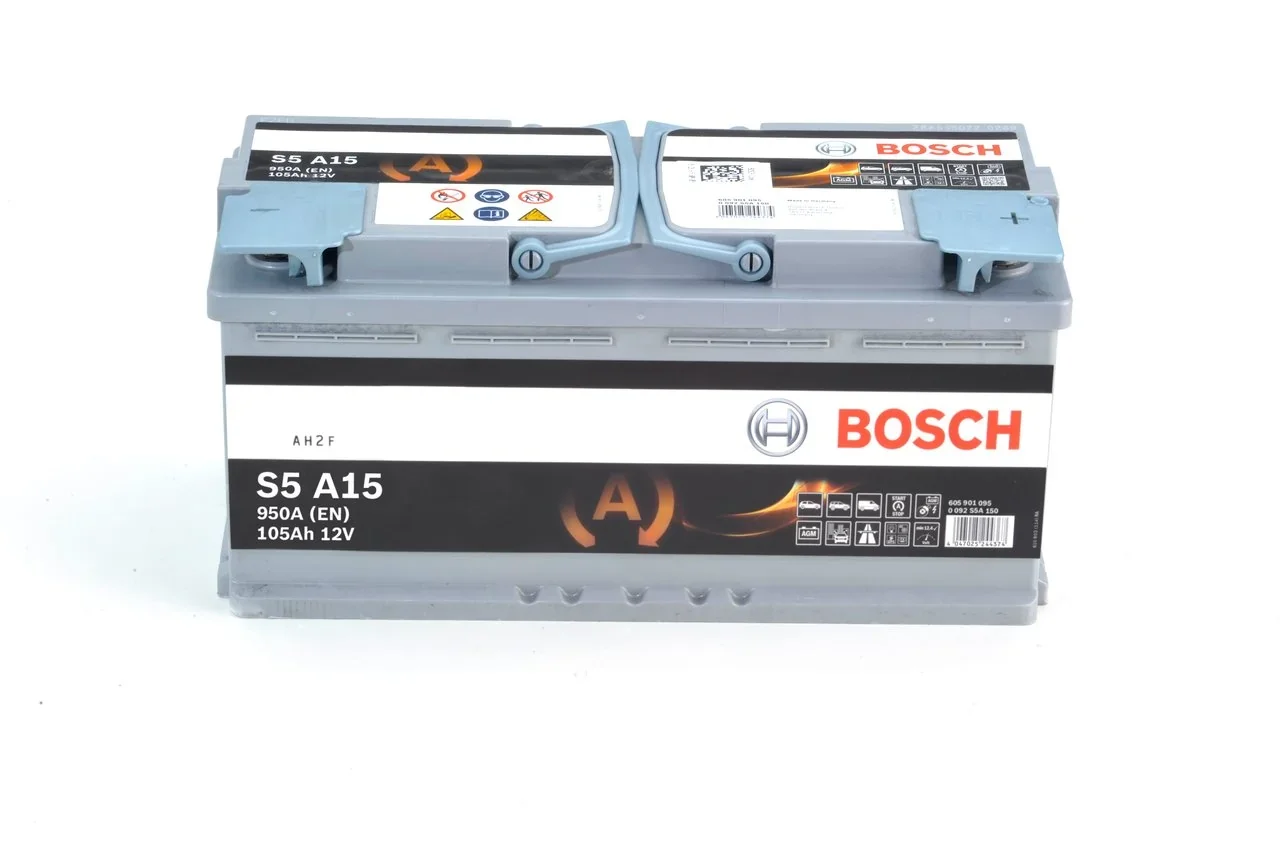 Стартерная аккумуляторная батарея s5a agm 0092S5A150 BOSCH