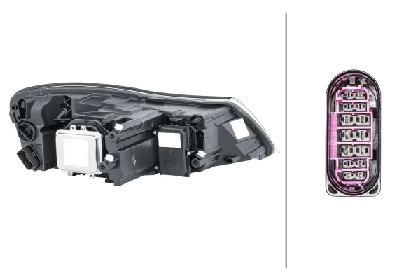 Основная фара 1ZL247052311 HELLA оригинал - миниатюра 2