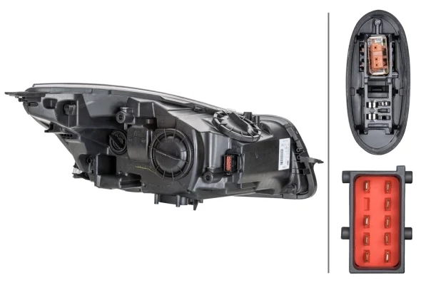 Основная фара 1ZT009631311 HELLA оригинал - миниатюра 2