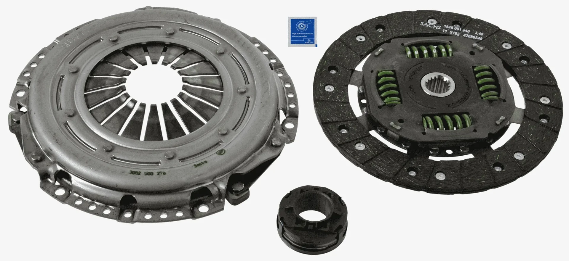 Комплект сцепления 3000951259 SACHS оригинал - изображение 1