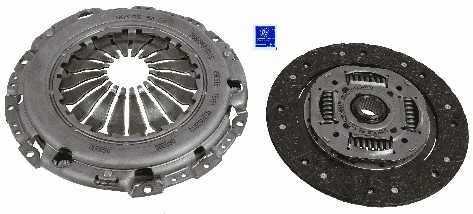 Комплект сцепления 3000950510 SACHS оригинал - изображение 1