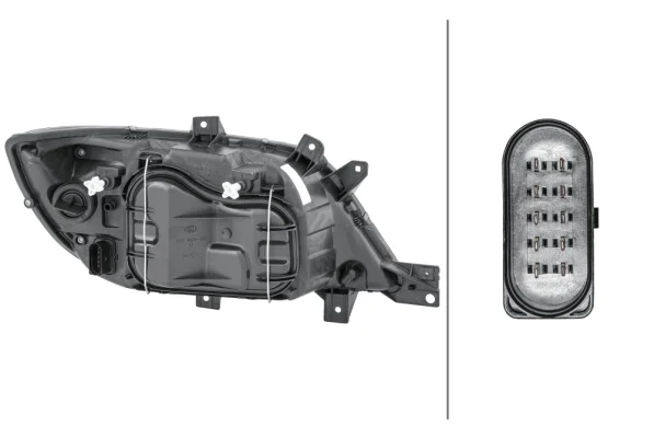 Основная фара 1EH246047211 HELLA оригинал - миниатюра 2
